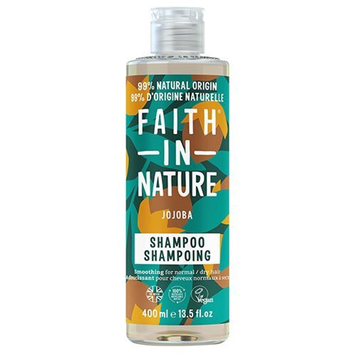 Faith in Nature Shampoo Jojoba, 400ml