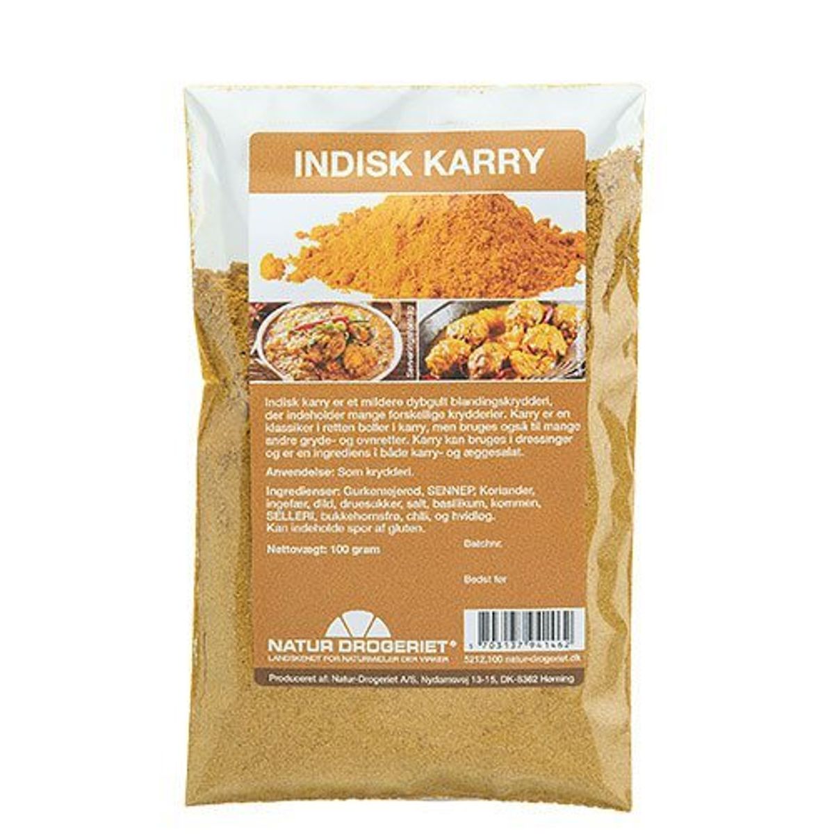 Natur-Drogeriet Karry indisk stærk, 100g