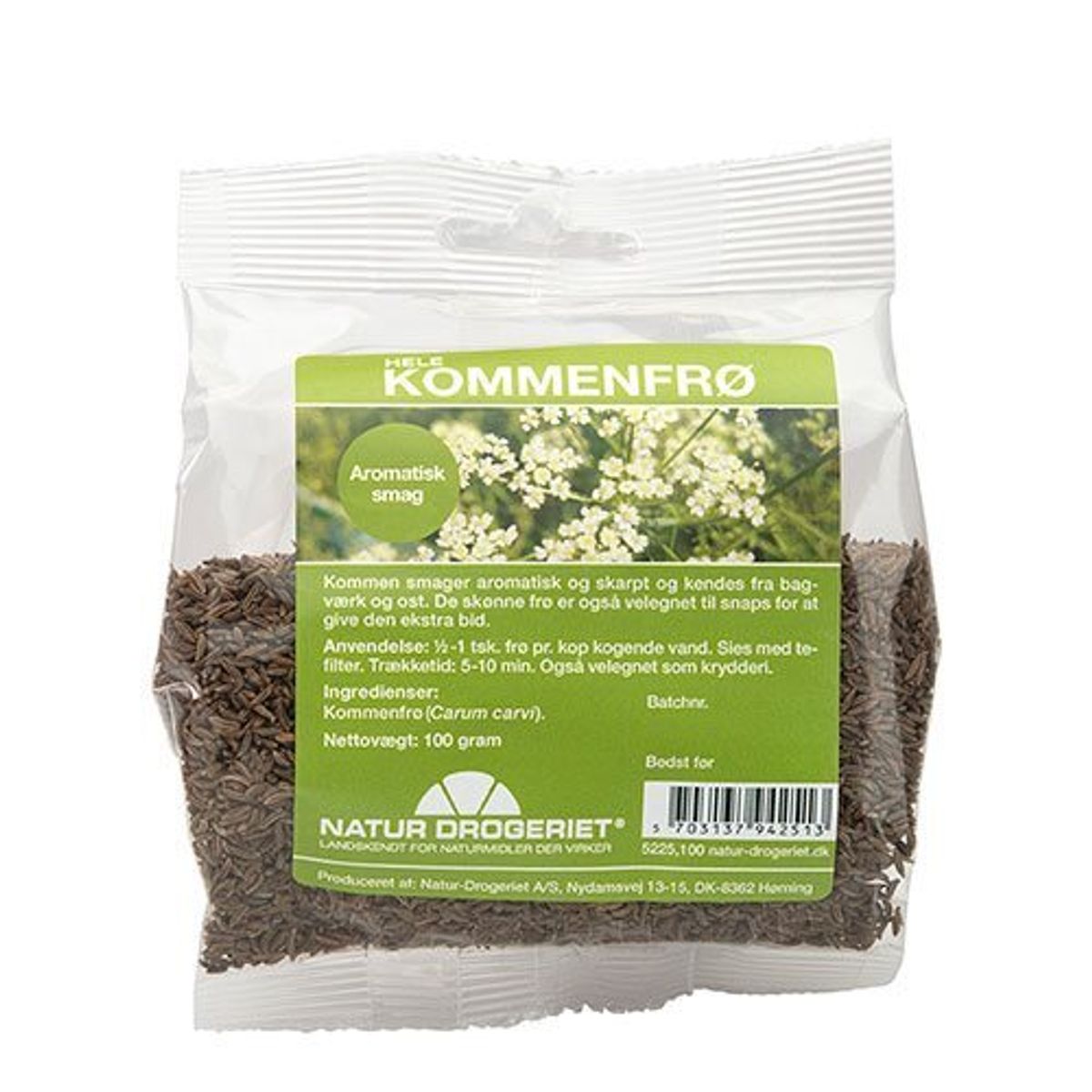 Natur-Drogeriet Kommen hel, 100g