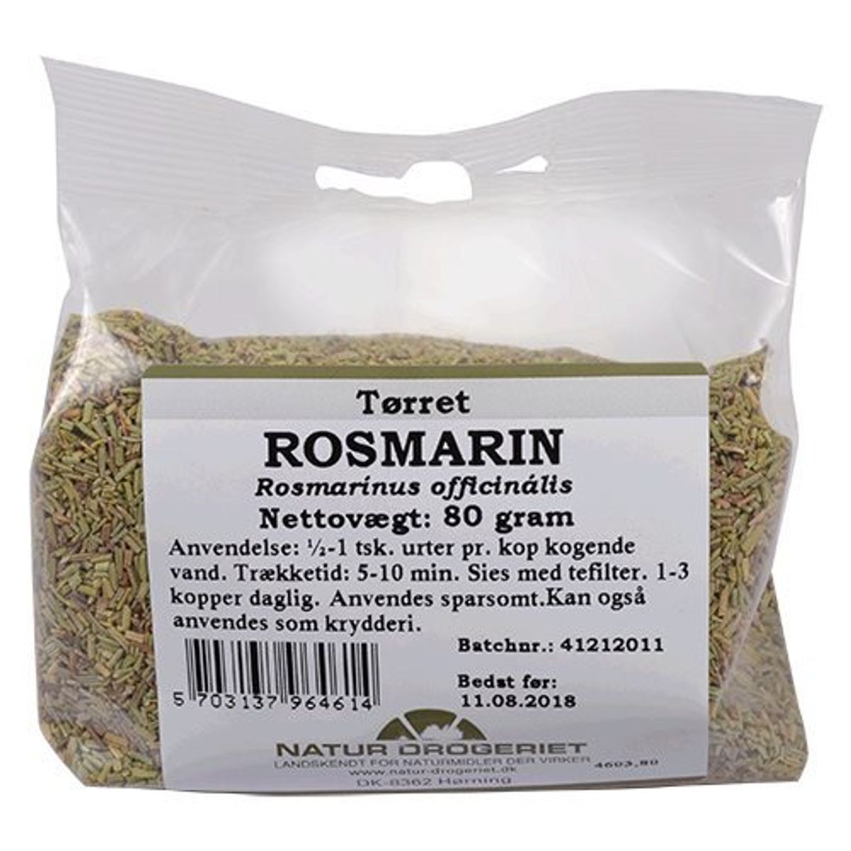 Natur-Drogeriet Rosmarin, 80g