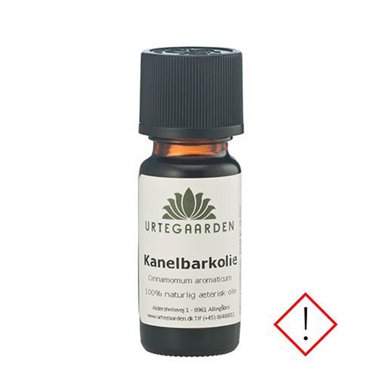 Urtegaarden Kanelbarkolie, 10ml.