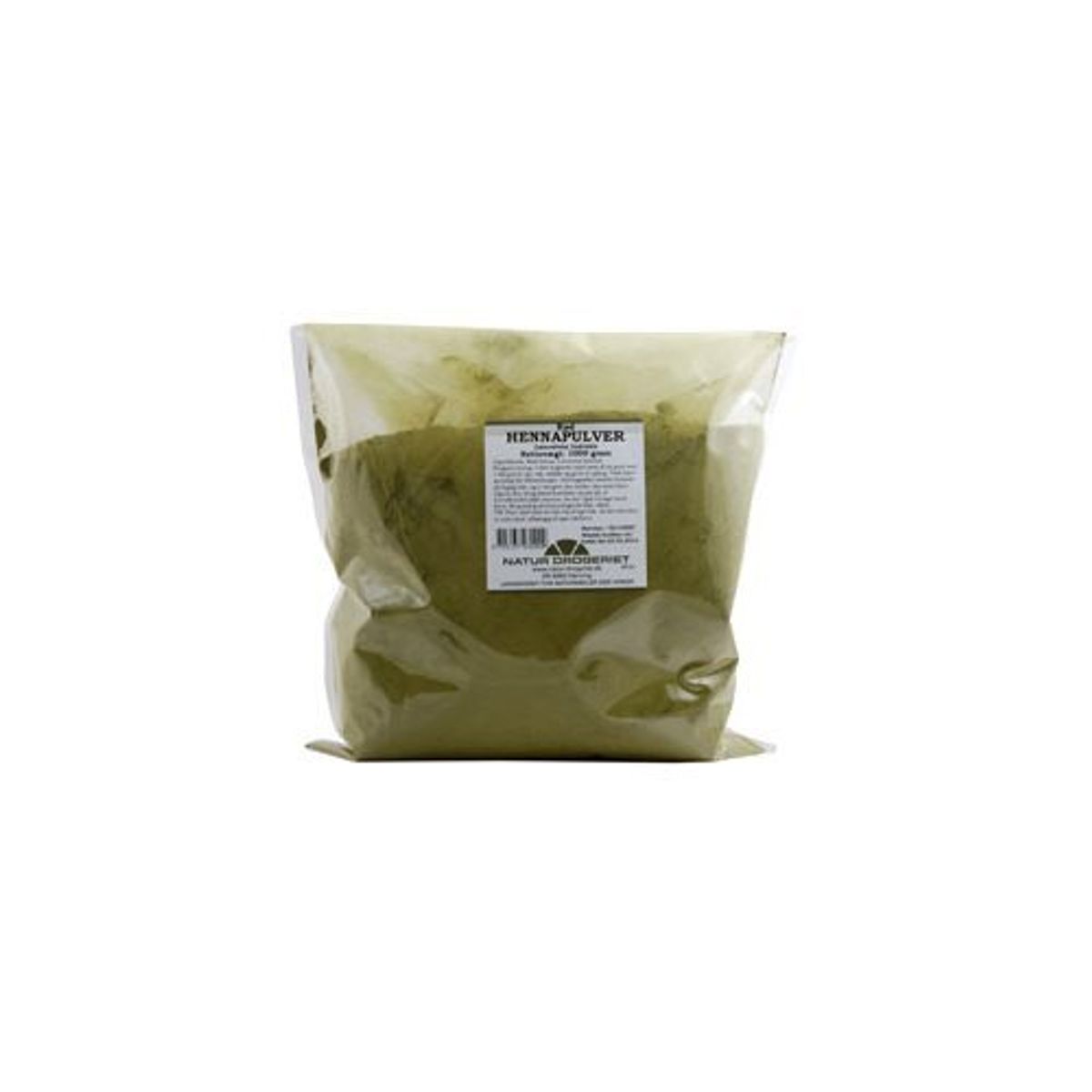 Natur-Drogeriet Hennapulver rød, 1kg