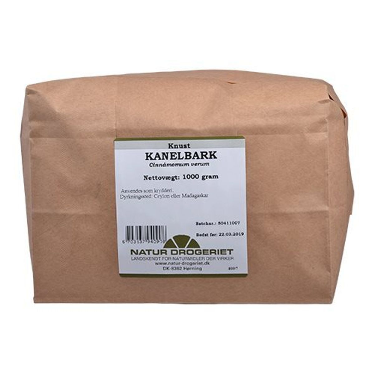 Natur-Drogeriet Kanelbark knust ceylon, 1kg