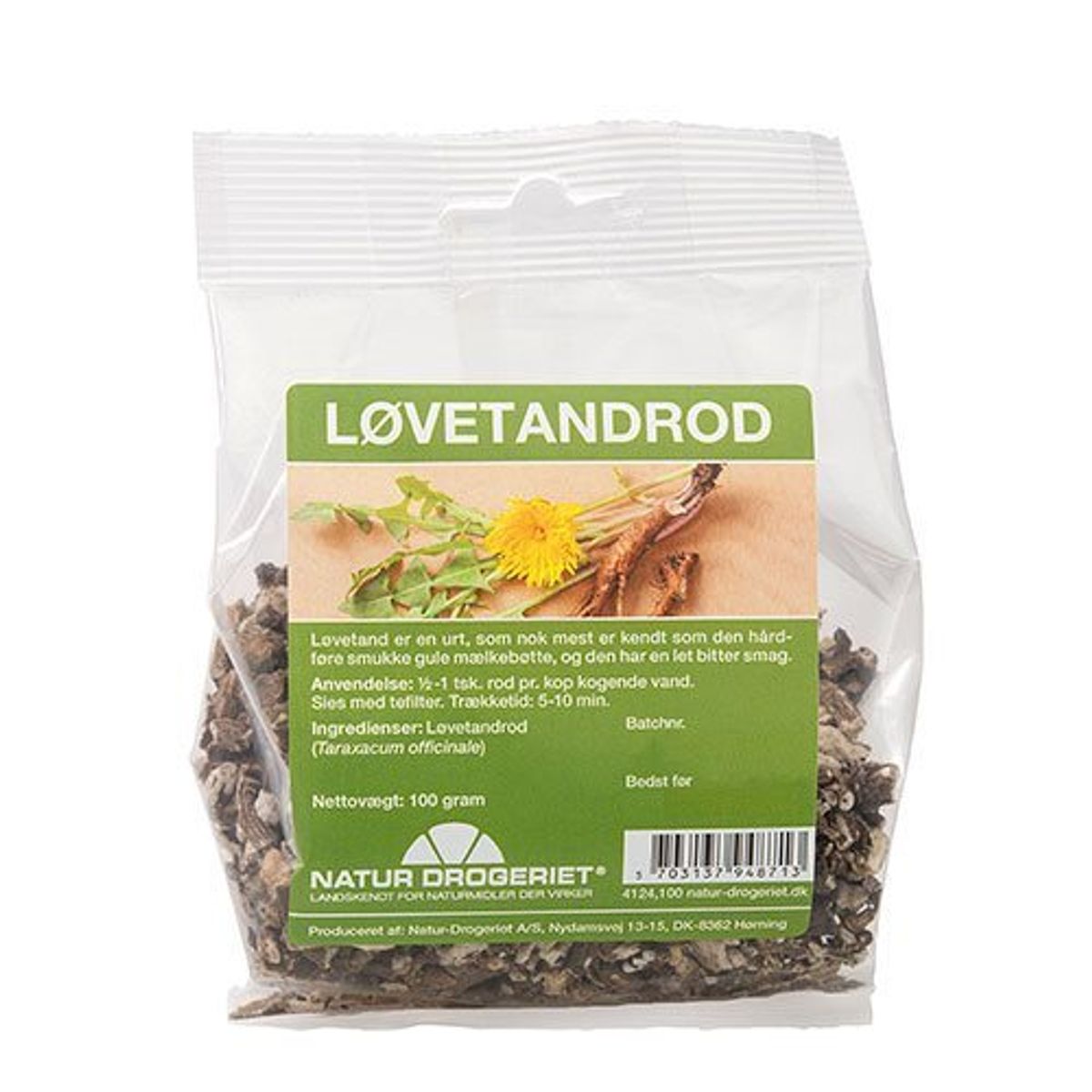 Natur-Drogeriet Løvetandsrod, 100g