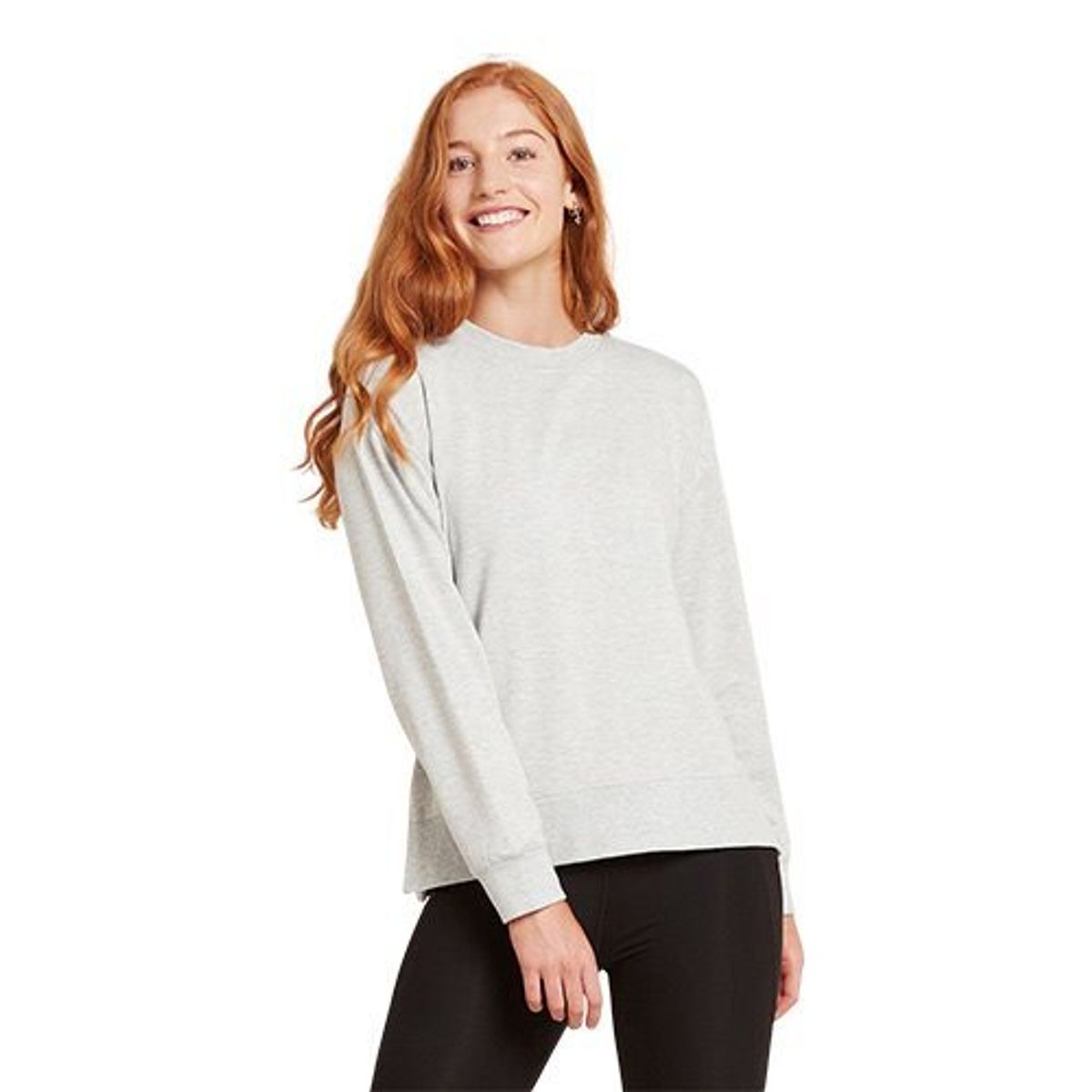 Boody Women´s Weekend Crew Pullover Grey Marl str. S