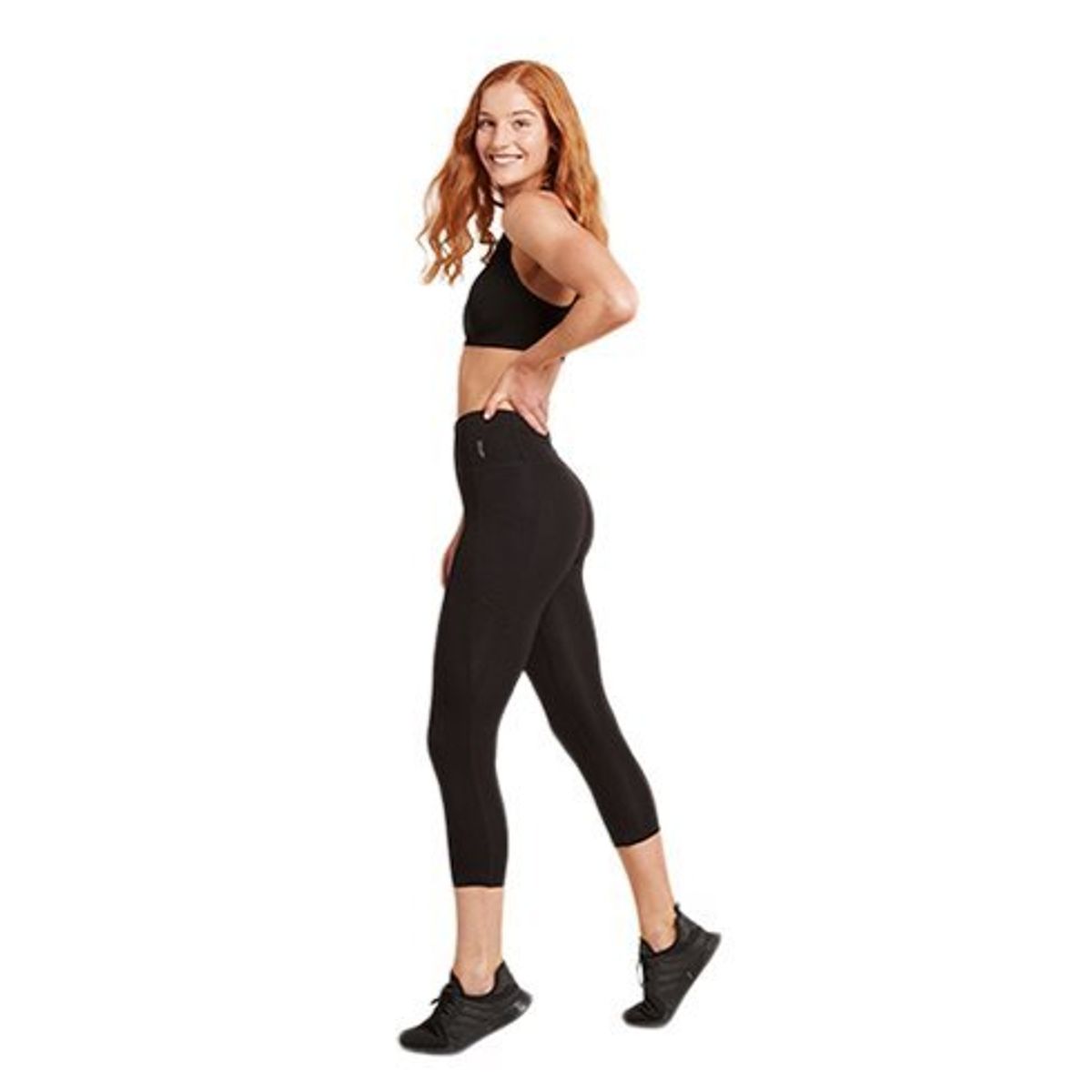 Boody 3/4 High-Waist Tights Motivate sort str.S