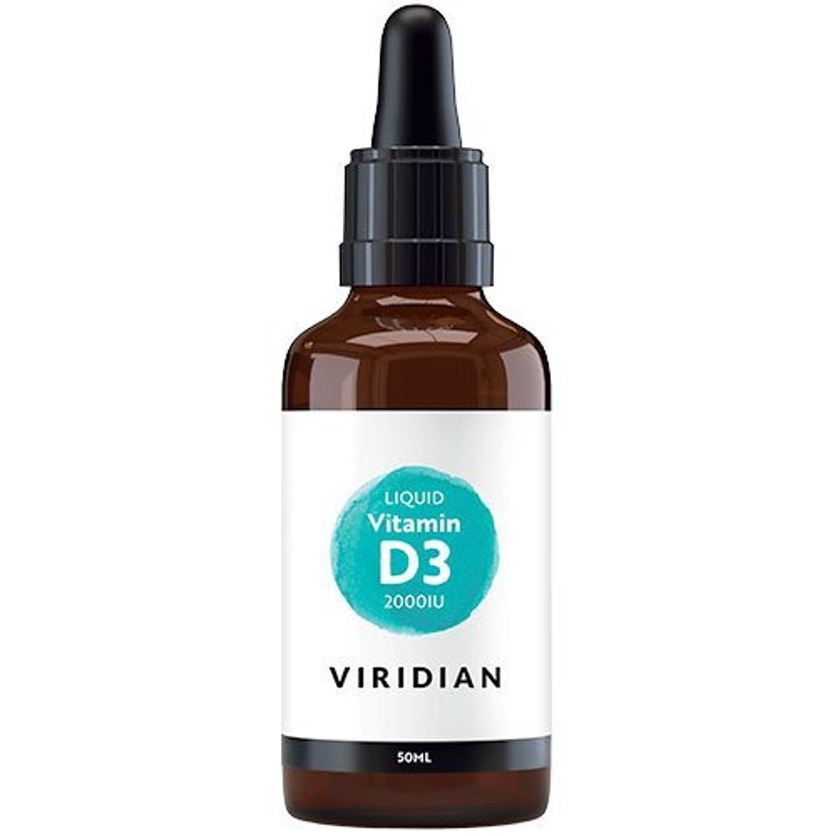 Viridian D3 vitamin flydende, 50ml