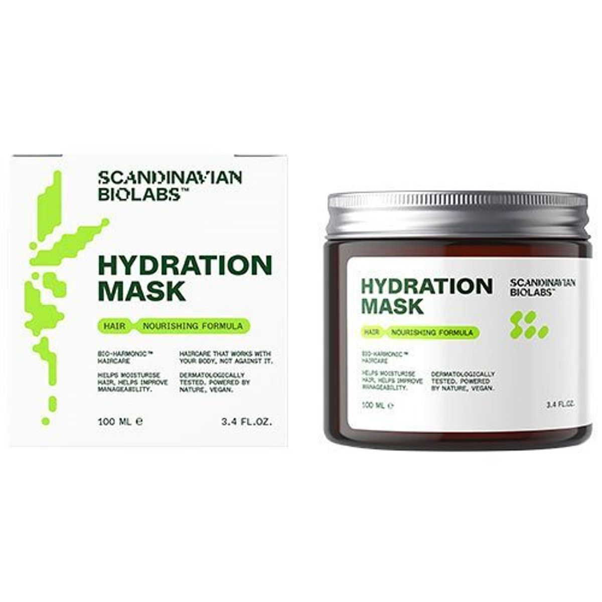 Scandinavian Biolabs Hair Hydration Mask, 100ml