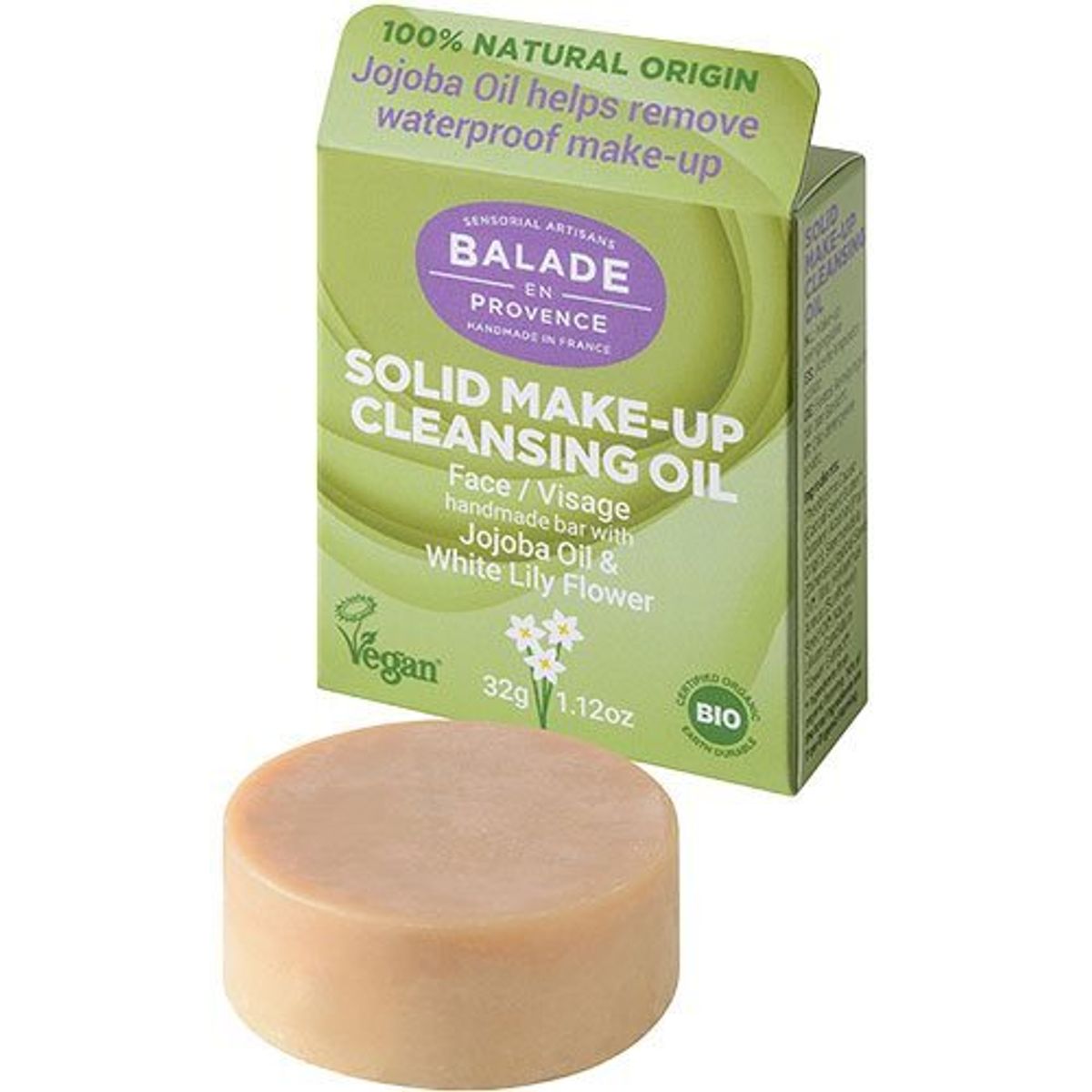 Balade en Provence Solid Make-Up Cleansing Oil, 32g.