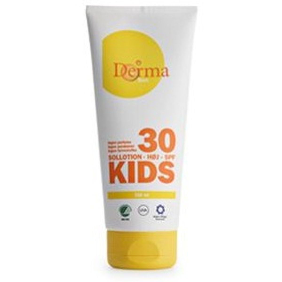 Derma Kids Sollotion spf 30 Høj, 200ml.