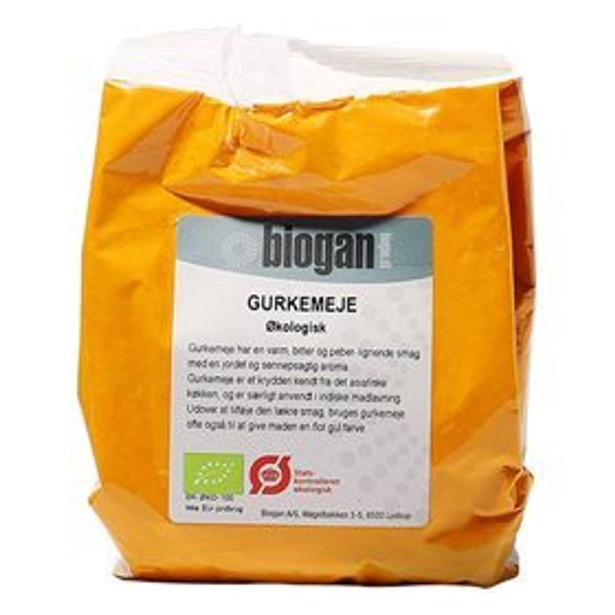 Biogan Gurkemeje Ø, 200g.