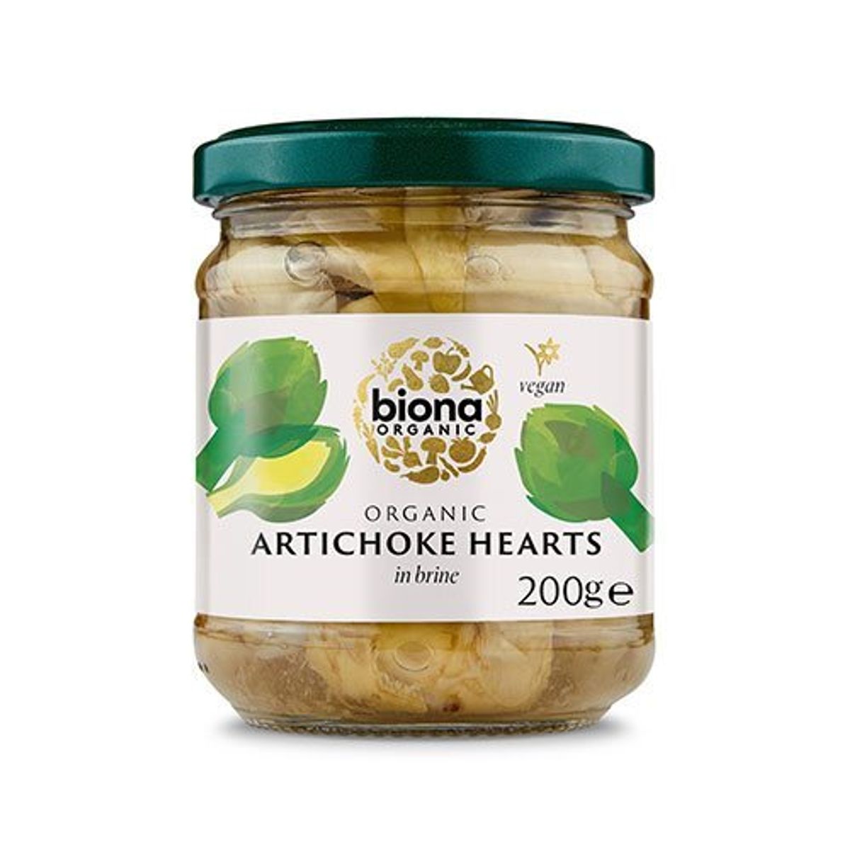 Biona Organic Artiskokhjerter i lage Ø, 200g.