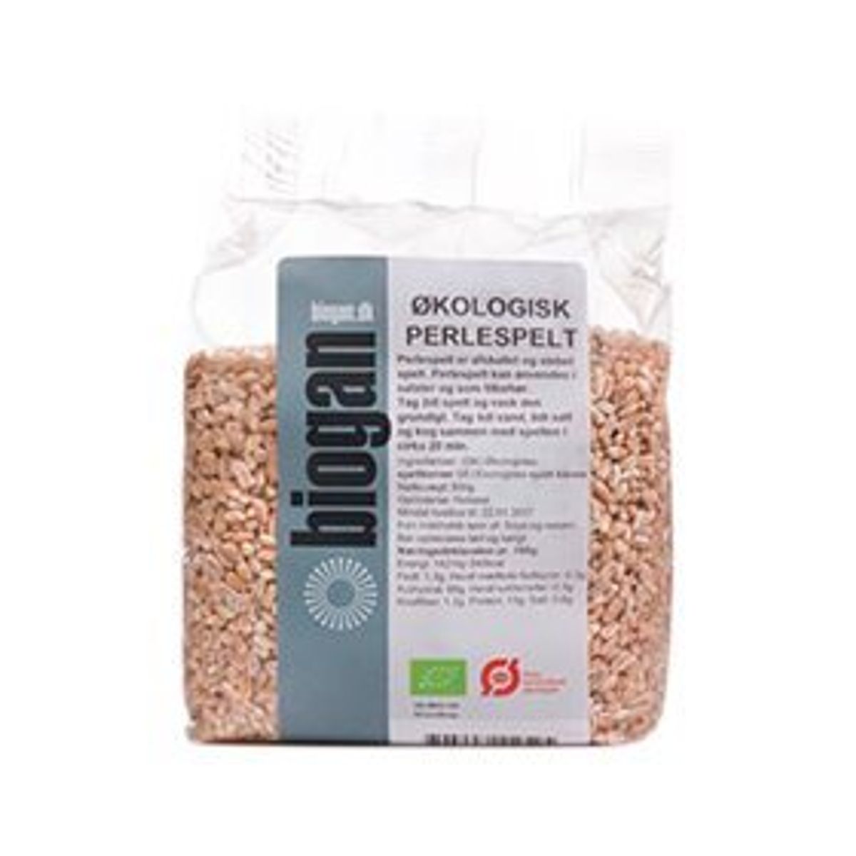 Biogan Perlespelt Ø, 650g.