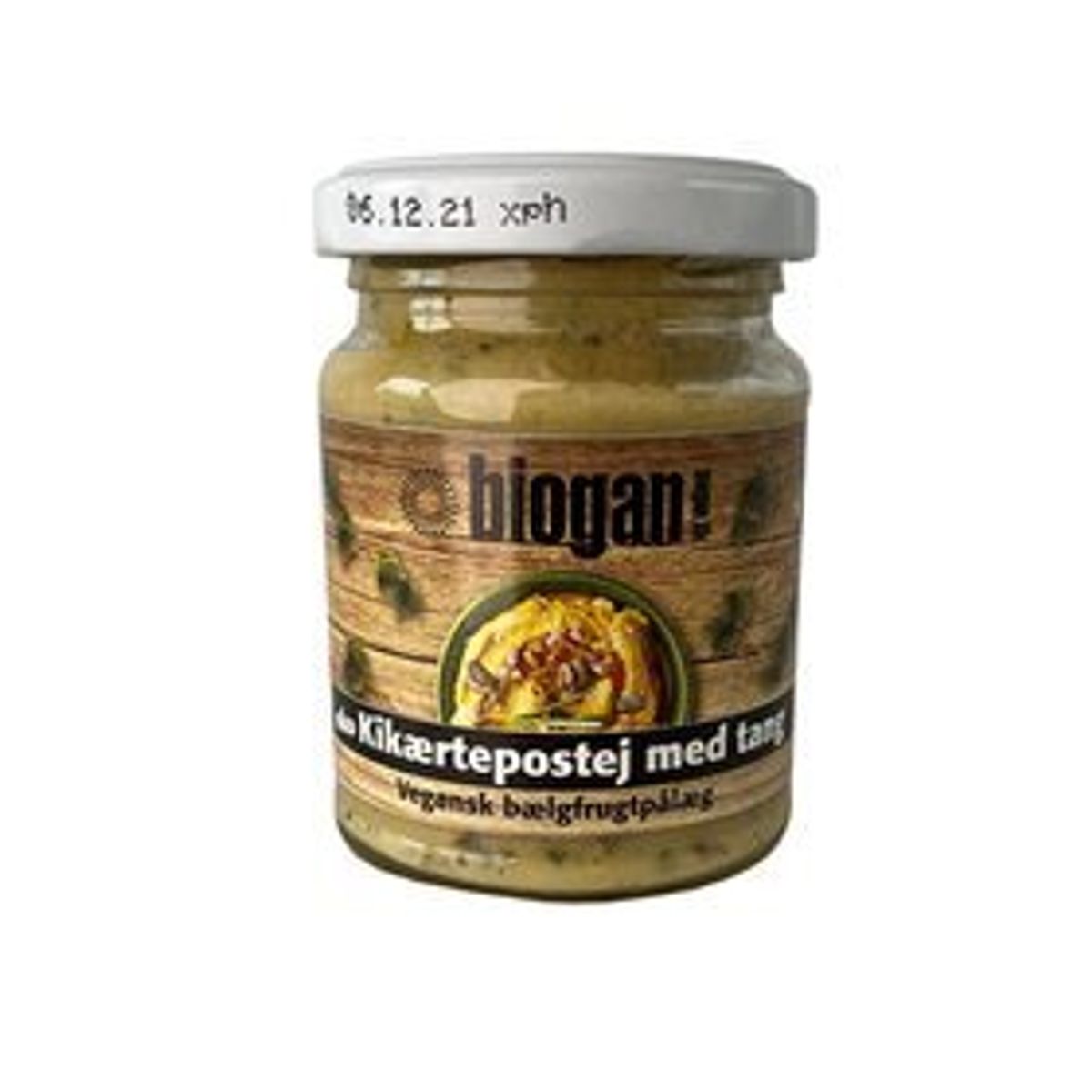 Biogan Kikærtepostej m. tang Ø, 125g.