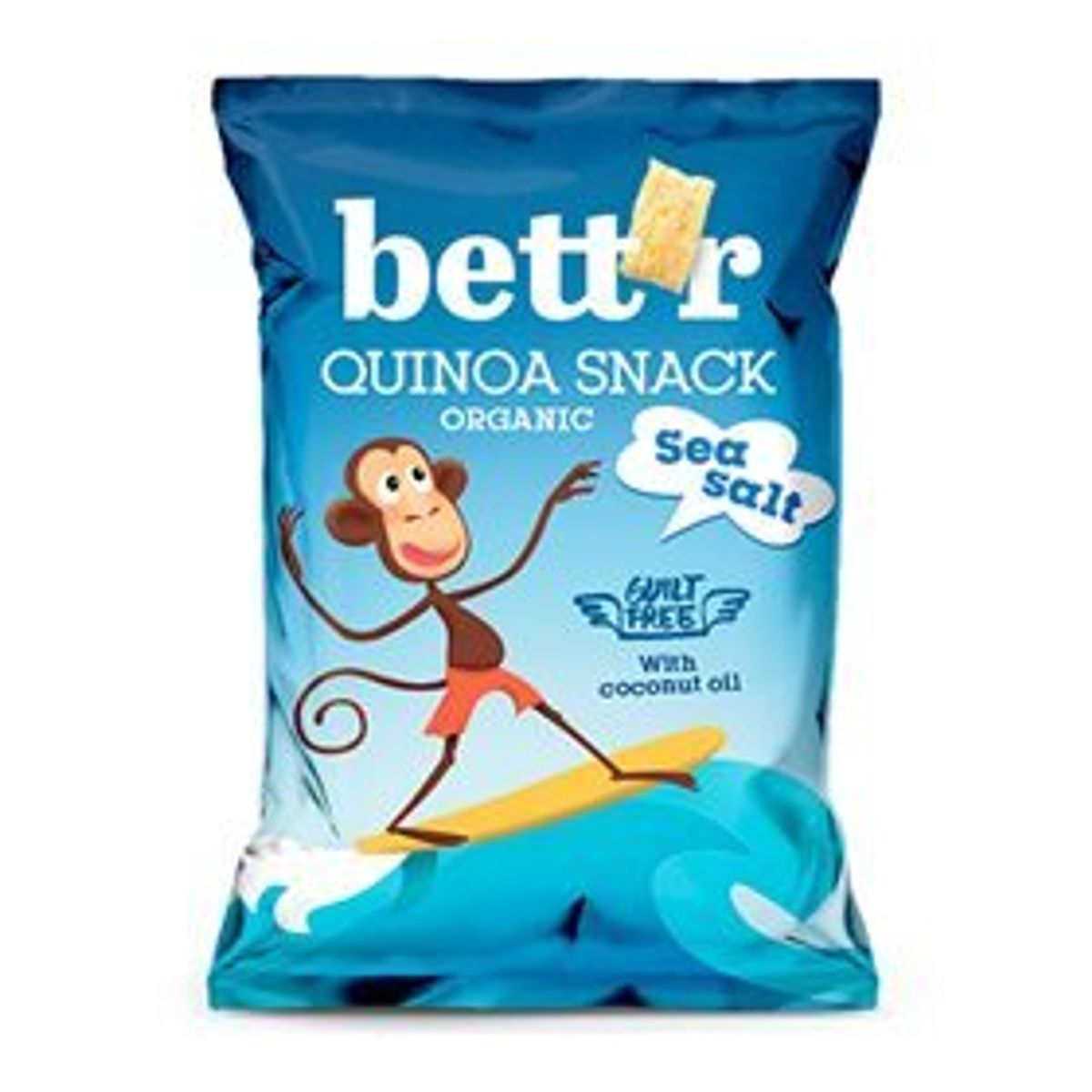 Bett ´r Quinoasnack havsalt Ø, 40g.