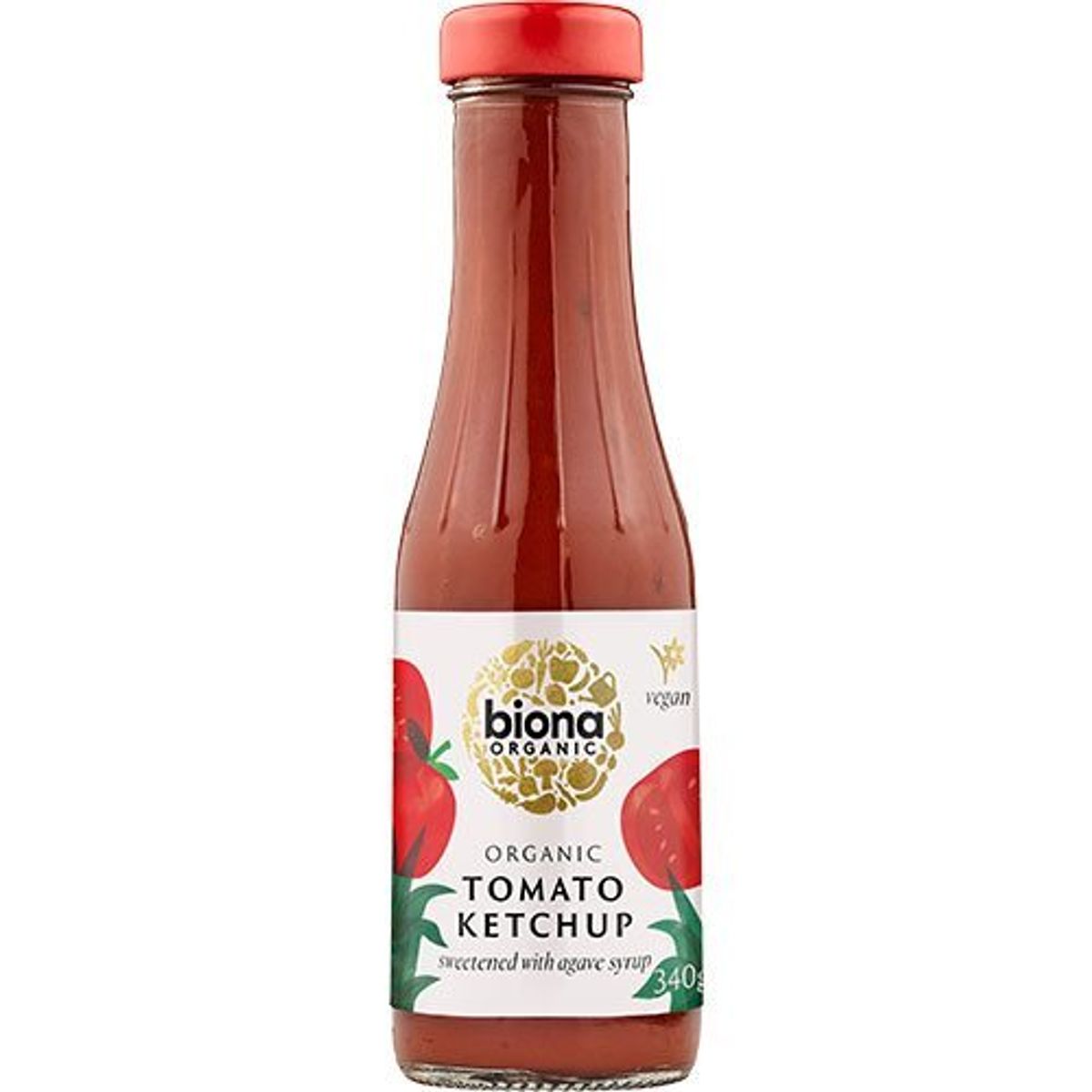 Biona Ketchup sødet m. agave Ø, 340g.