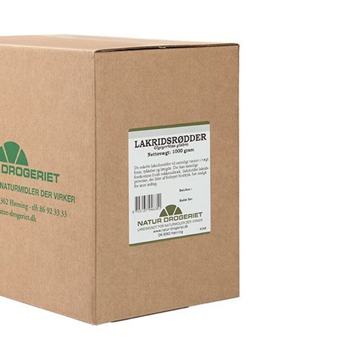 Natur-Drogeriet Lakridsrødder, hele stænger, 1kg.