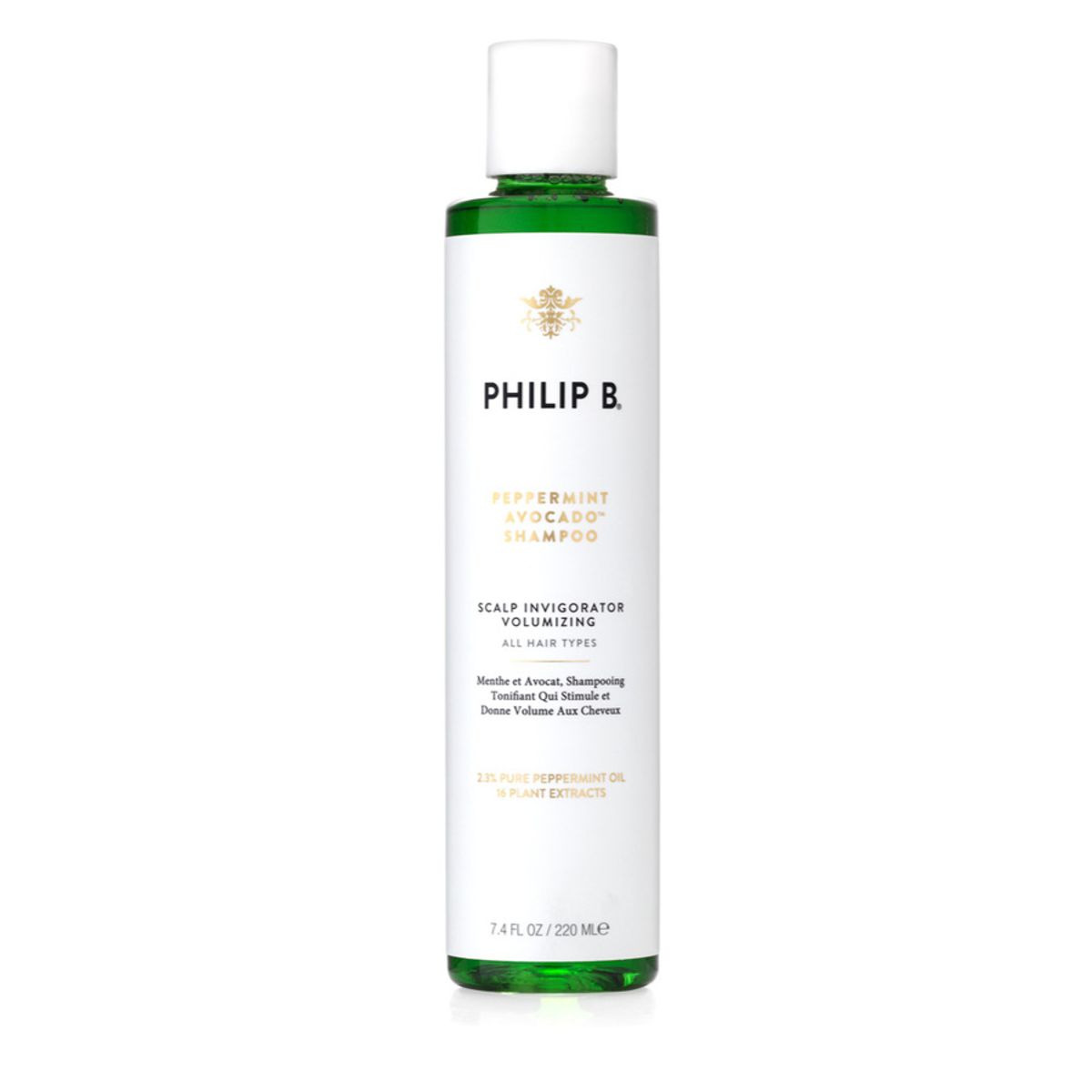 Philip B Peppermint Avocado Shampoo, 220ml.