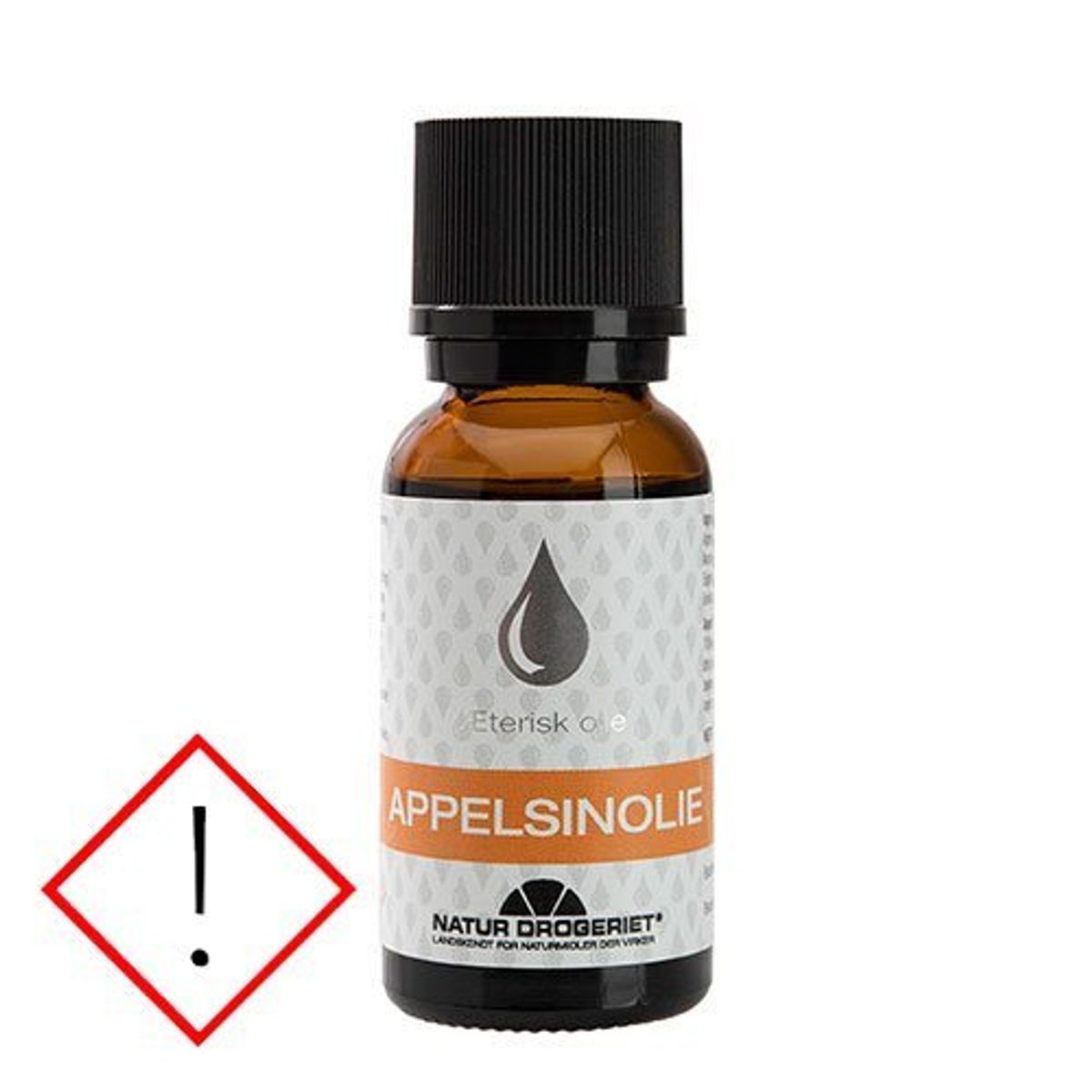 Natur-Drogeriet Appelsinolie æterisk, 20ml.