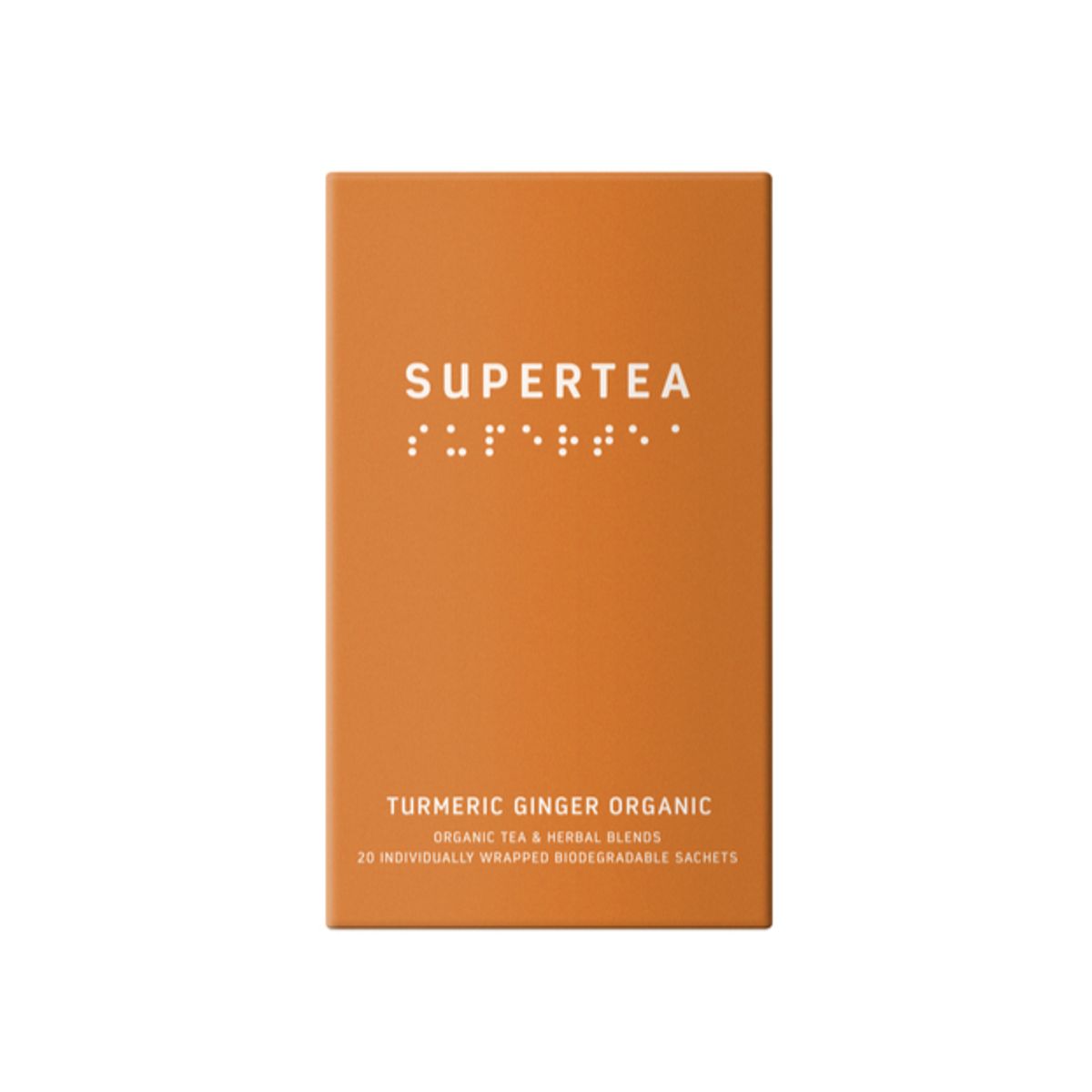 Supertea Turmeric Ginger Øko Tebreve, 20stk.