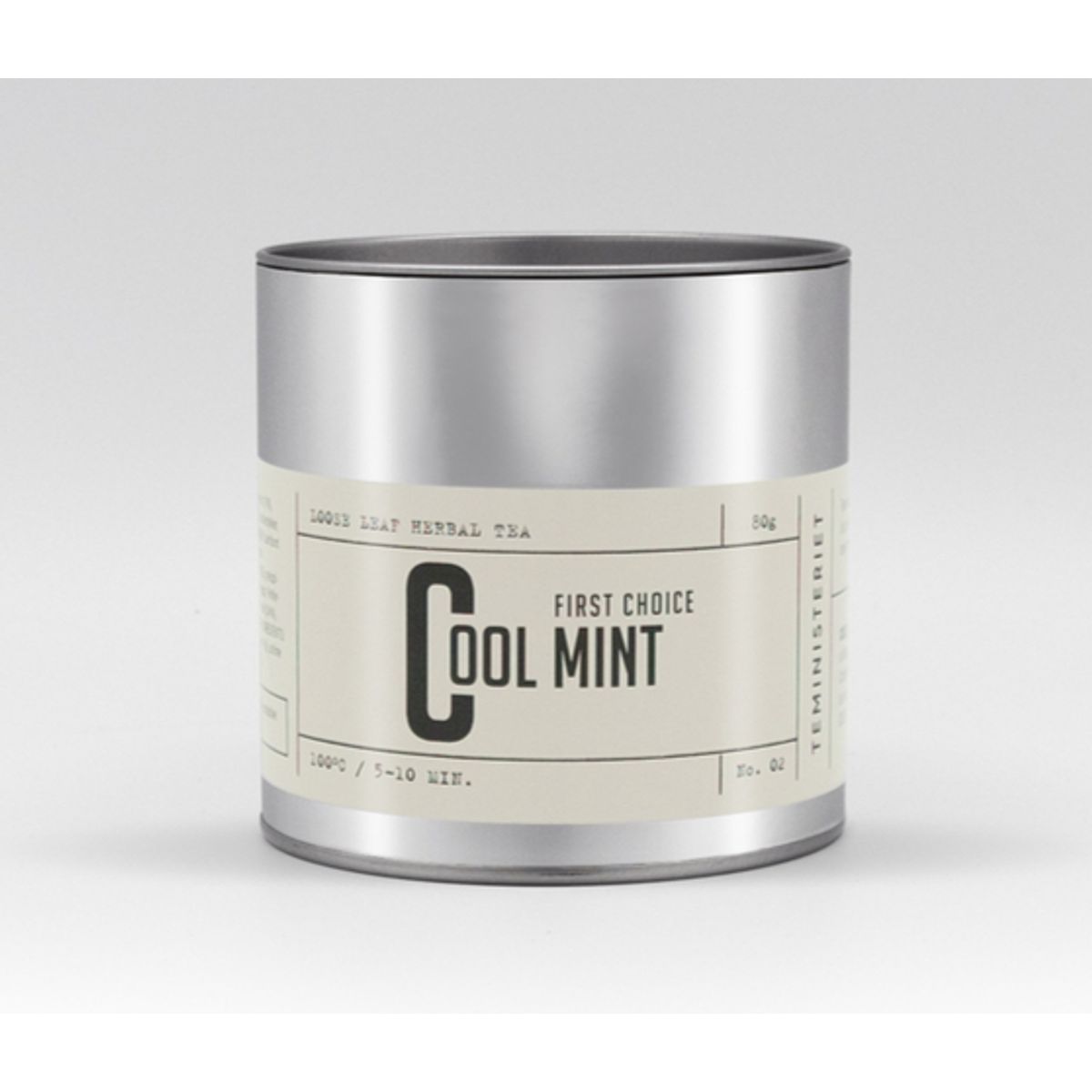 First Choice "Cool Mint" Løs Urtete, 80g.