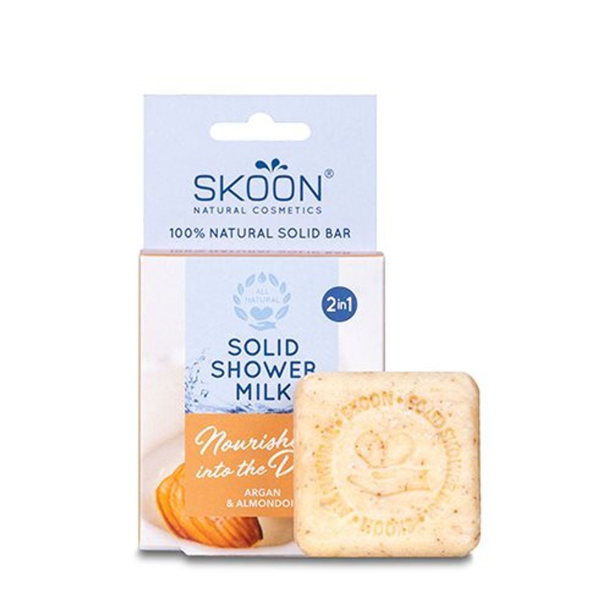 Skoon Solid Shower Bar Nourishing into the Deep, 90g