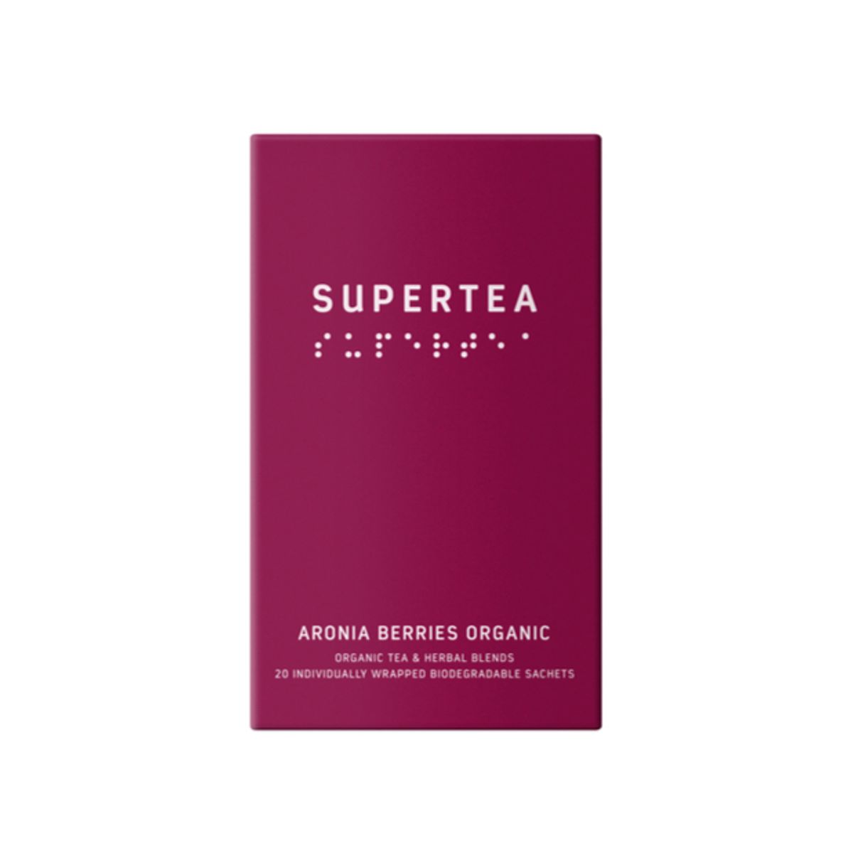 Supertea Aronia Berries Øko Tebreve, 20stk.