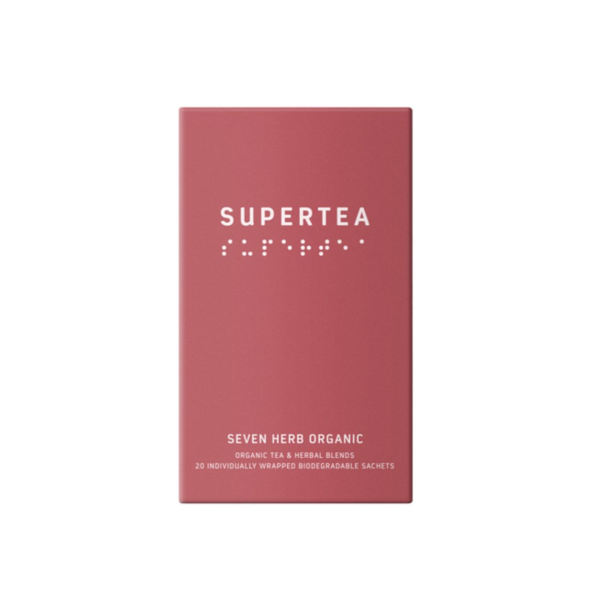 Supertea "Seven Herb" Øko Tebreve, 20stk.