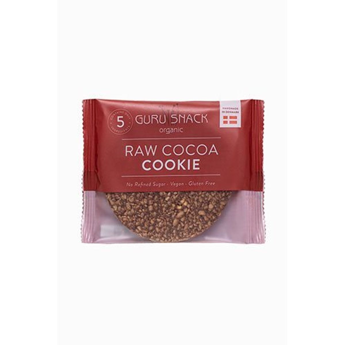 Guru Snack Raw Cocoa Cookie Ø, 55g.