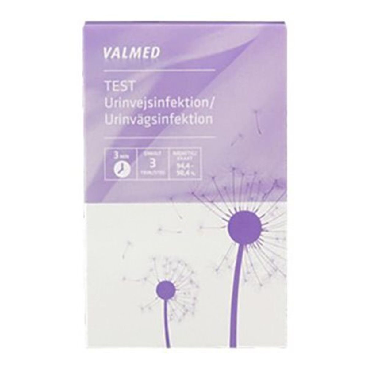 Valmed Urinvejsinfektionstest 1pk. á 3stk.