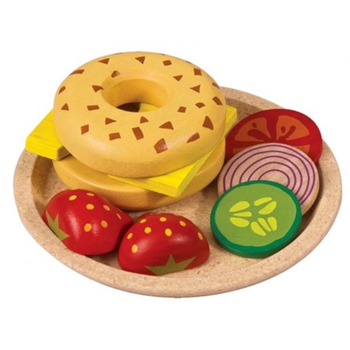 Plantoys Bagel med ost