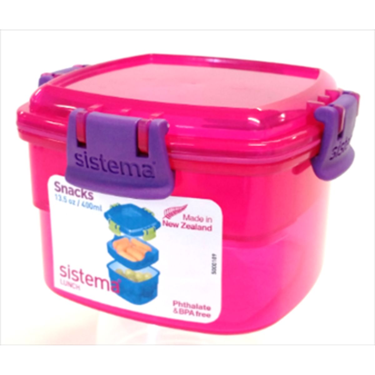 Sistema Snack to go - Pink/Lilla