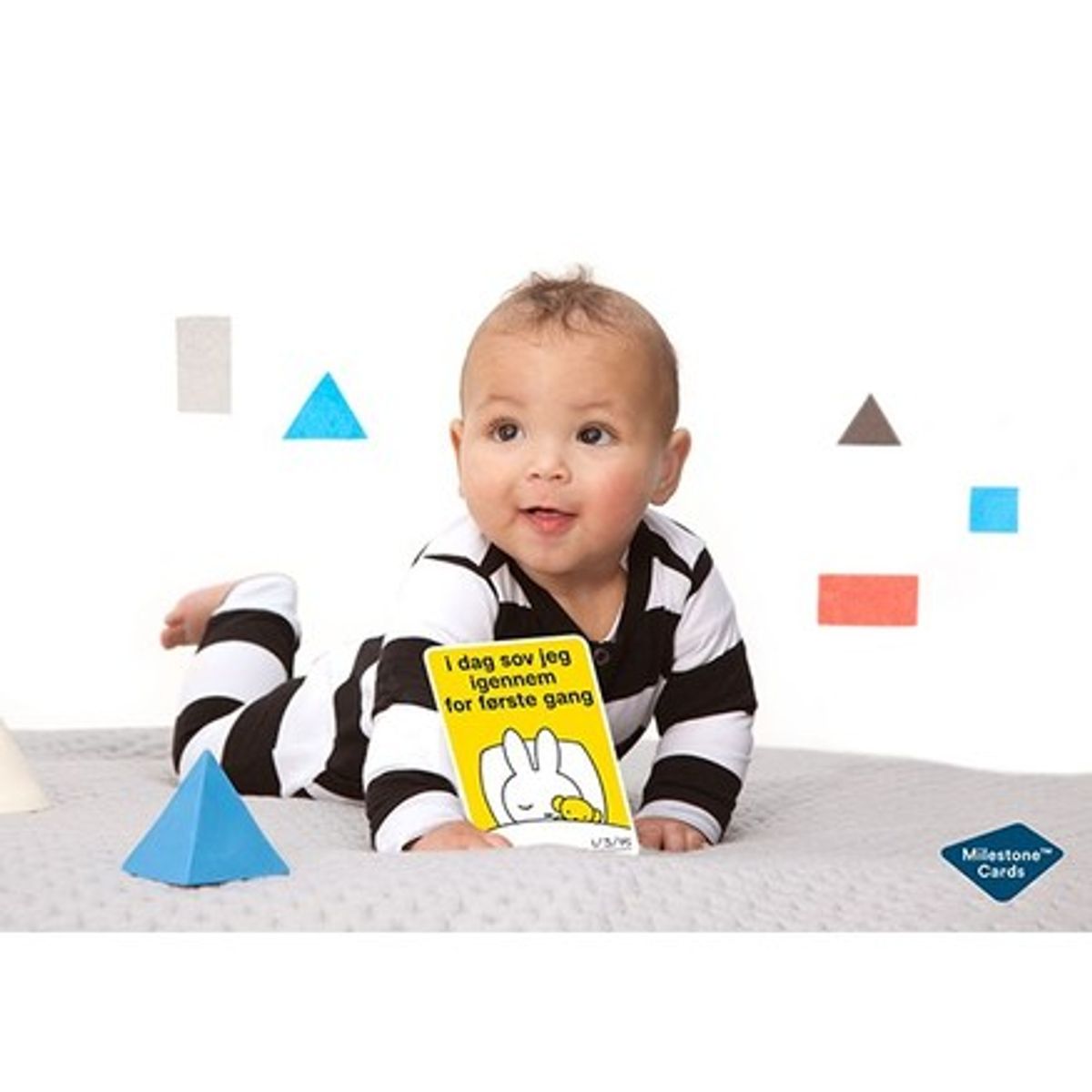 Milestone Baby Kort - MIFFY - Dansk udgave