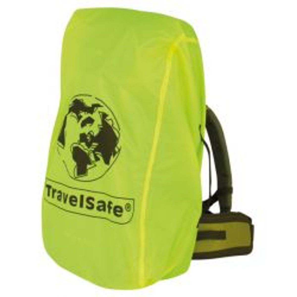 Travelsafe Rain/flight Cover L > 55 Ltr. - Fluo Yellow - Str. L - Tilbehør til tasker