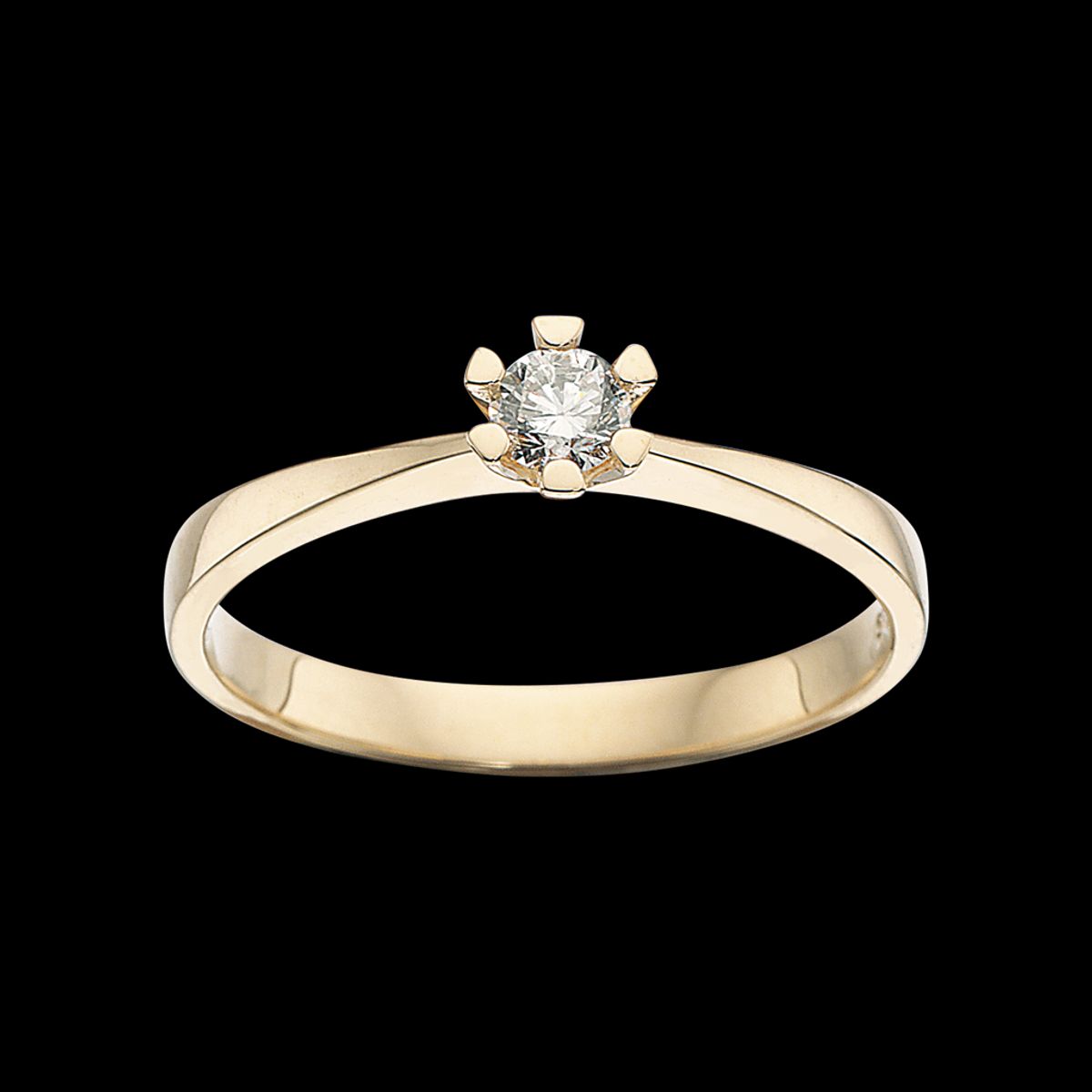 Vida Ring 0,15 ct. i 14 Karat Guld fra Scrouples 7815,15