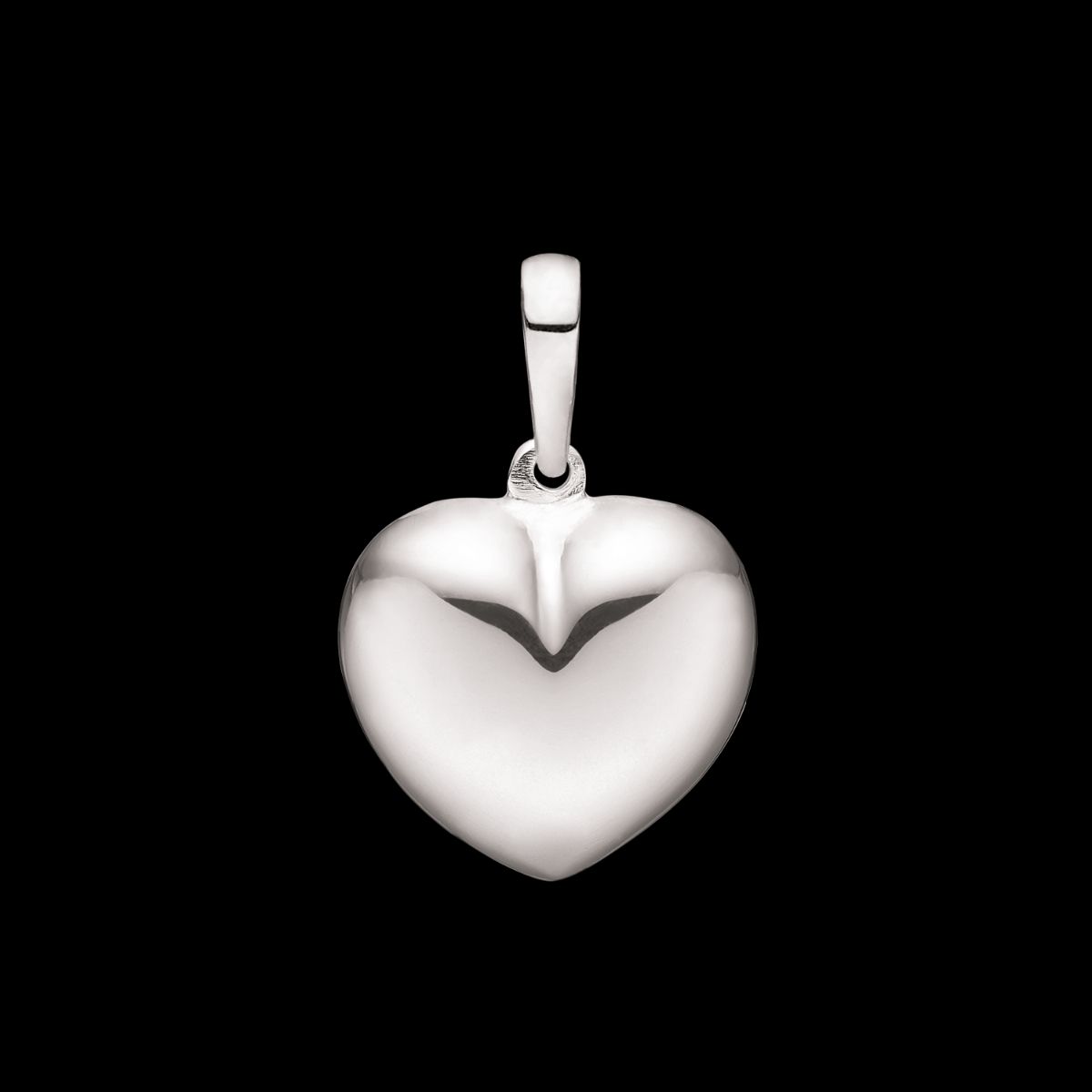 Heart Sterling Sølv Vedhæng fra Støvring Design