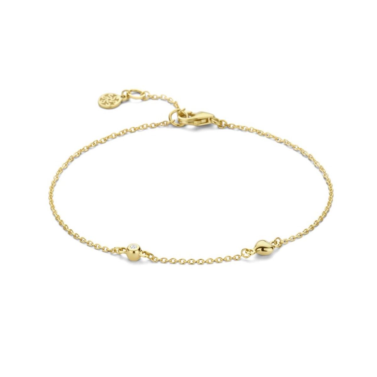 Spirit Icons Miracle 14 Karat Guld Armbånd med Brillant 0,02 Carat W/VS