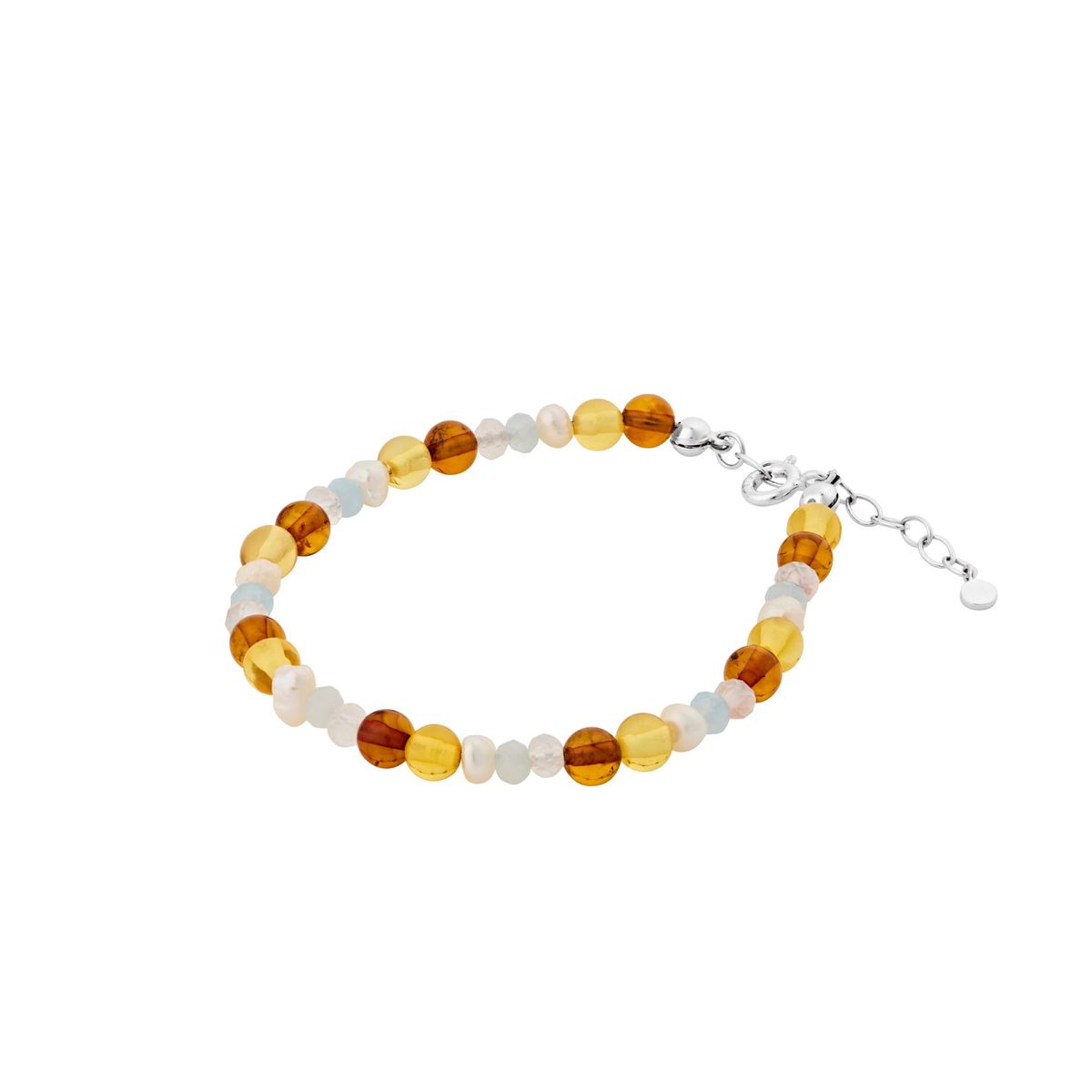 Pernille Corydon Amber Glow Bracelet Sterling Sølv Armbånd med Sten