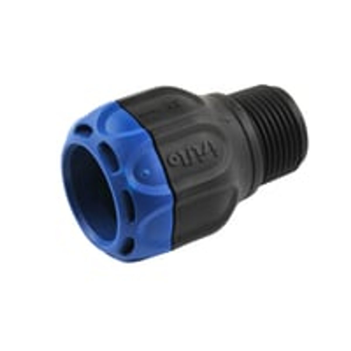 Isiflo Sprint 25 mm x 3/4" overgang med nippel, komposit, PN16