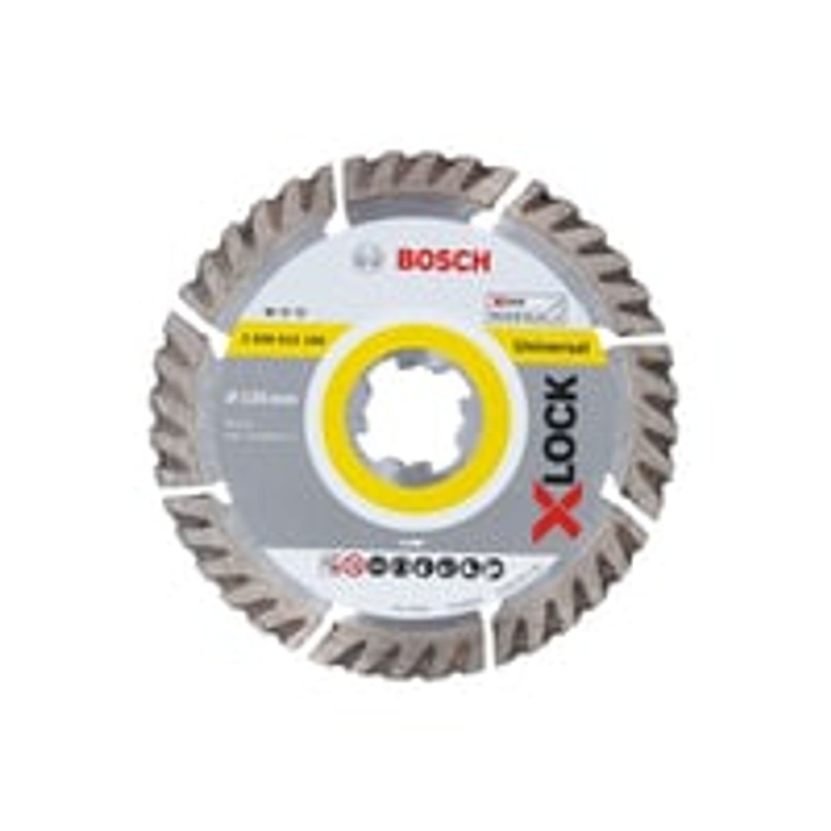 Bosch X-LOCK diamantskreskive universal, 125 x 22,23 mm