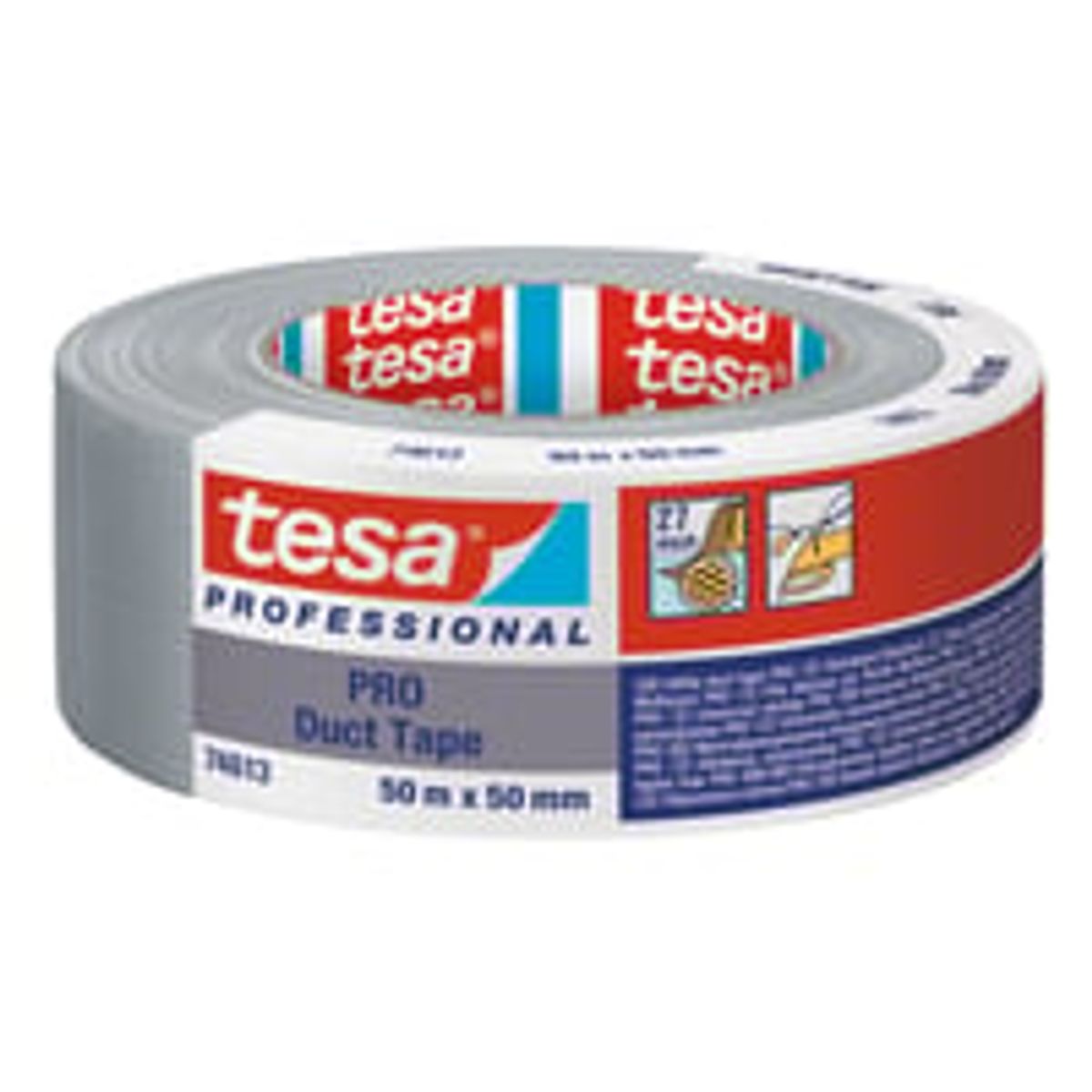 Tesa lrredstape 74613 PRO, 50 mm x 50 m, gr