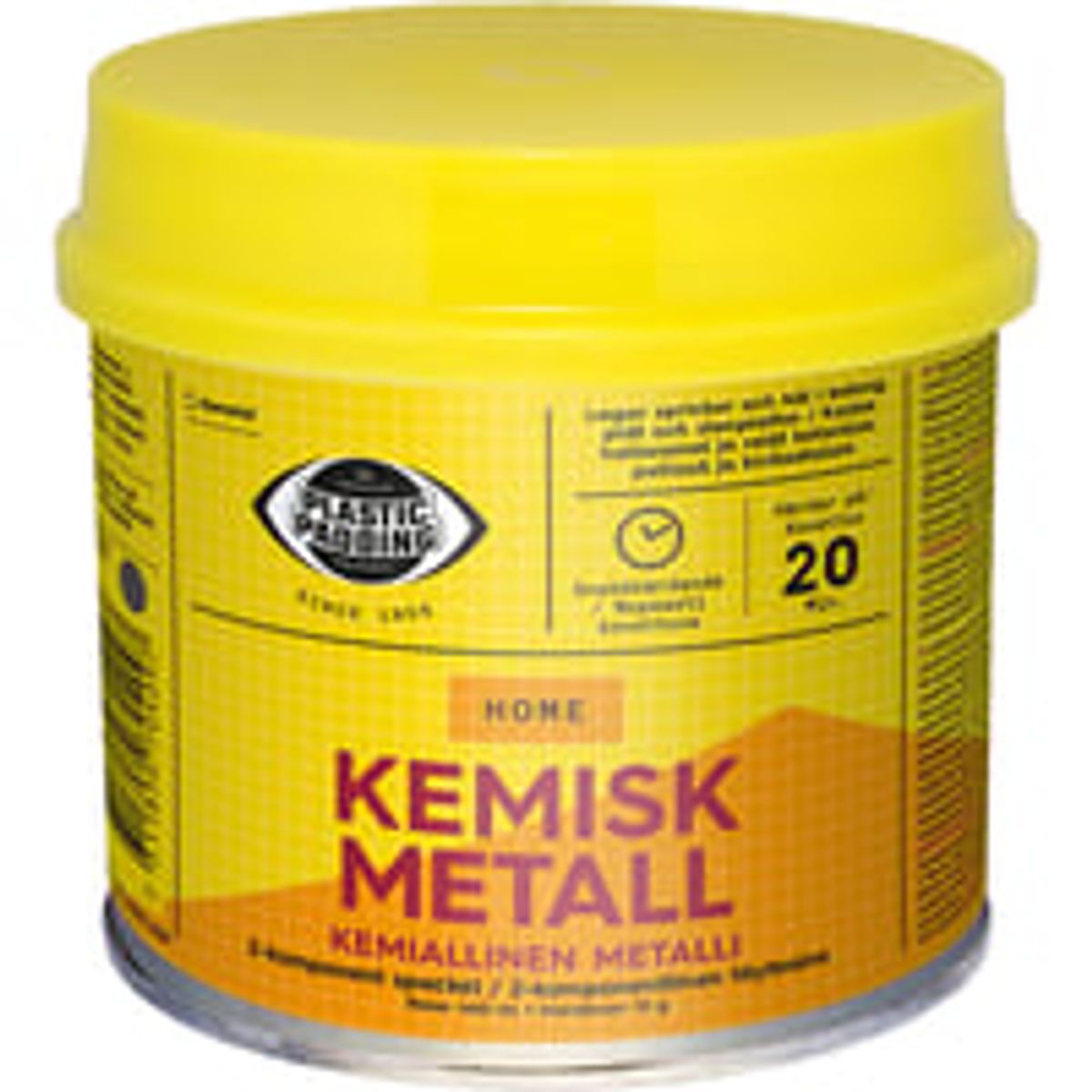 Spartelmasse kemisk metal, 460ml - Henkel