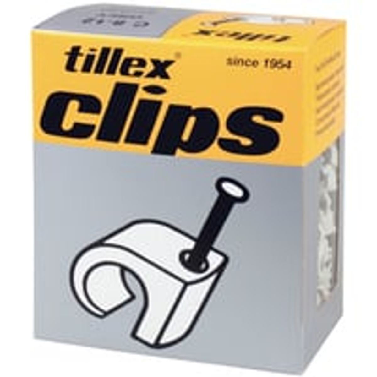 Clips 8-12/30 mm gr (300)