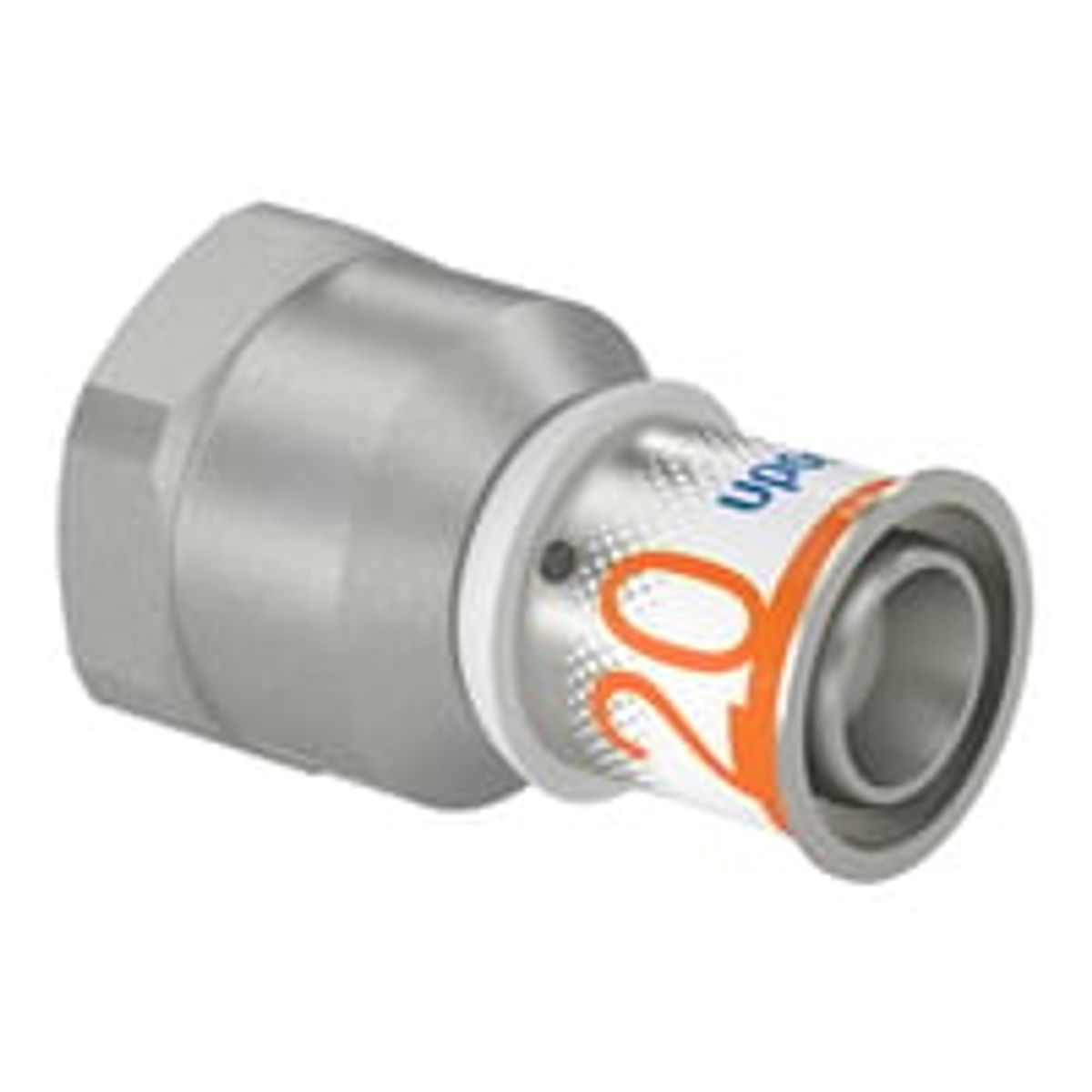 Uponor S-Press MLCP - Gevindovergang m. preskobling/muffe, 20 mm x "