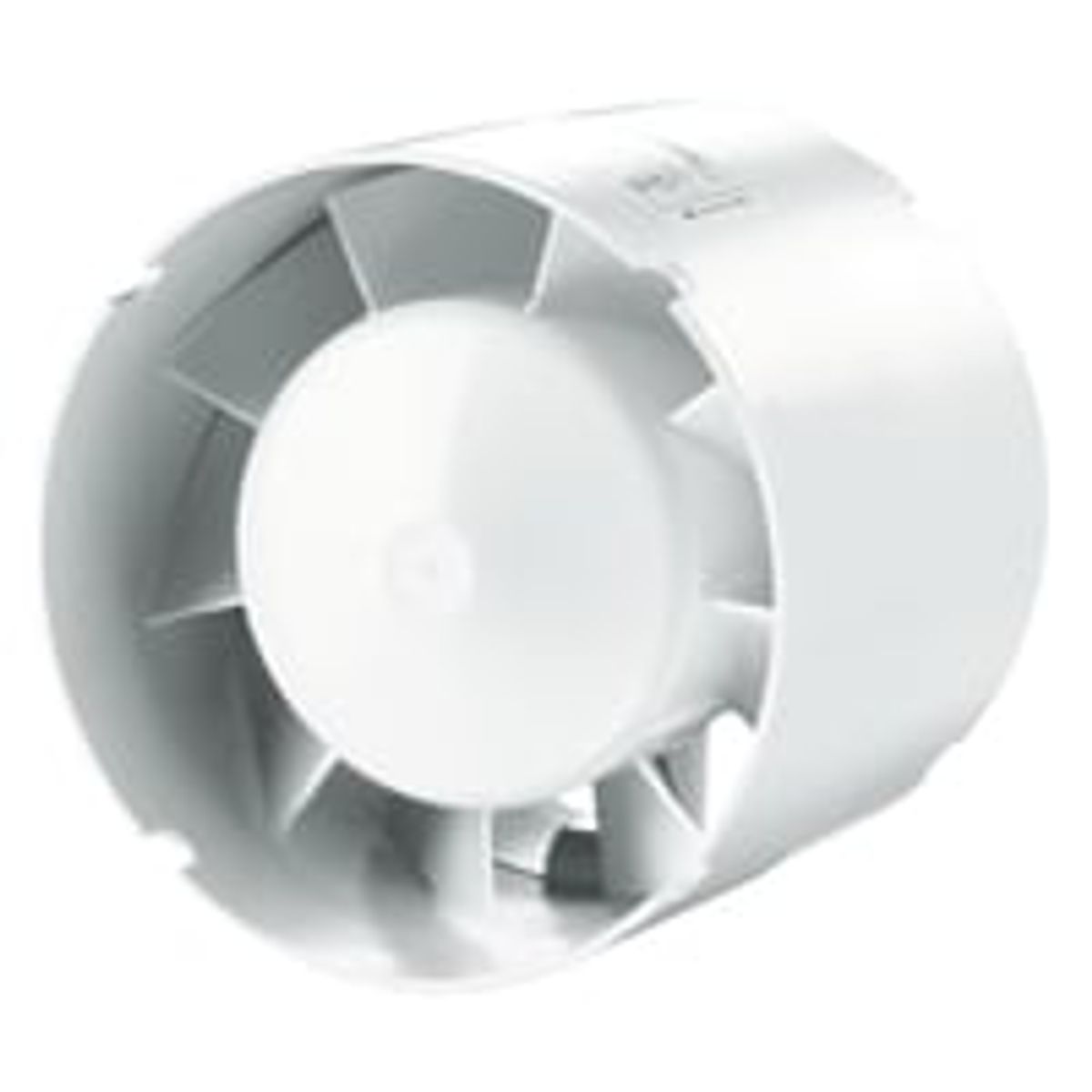 Kanalventilator 125 L VKO, med kuglelejer - Duka