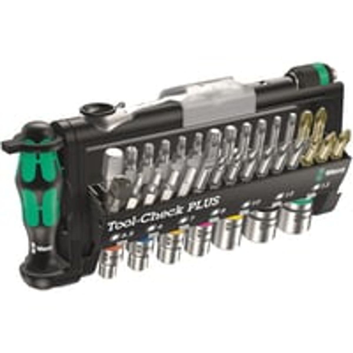 Wera Tool-Check Plus - Bitsst med skralde, toppe og bits - 39 dele