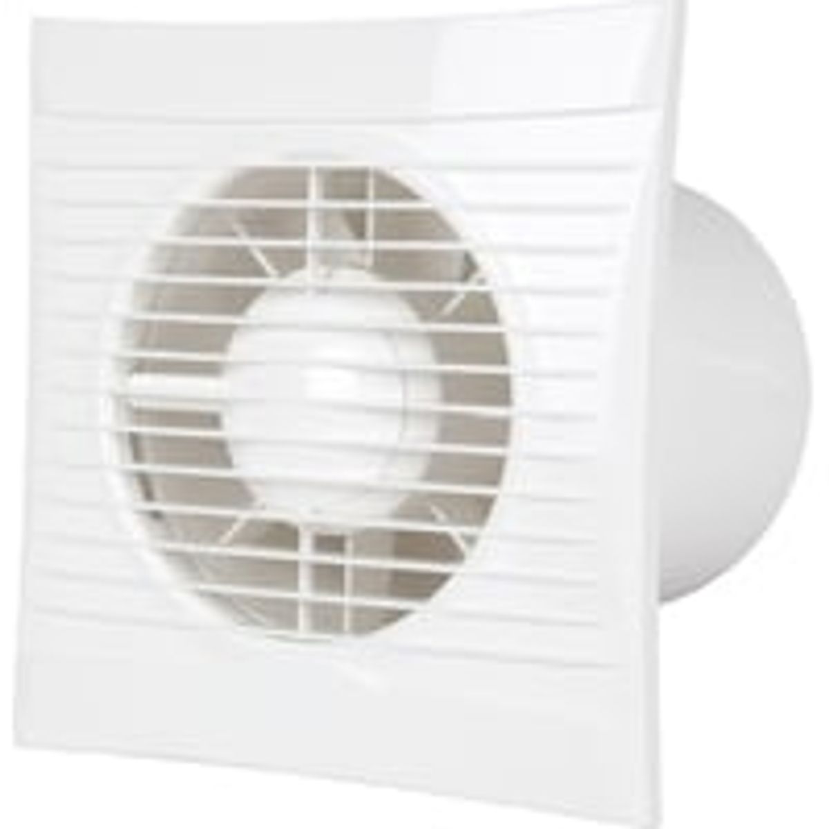 Fresh S125 Standard, ventilator, 125 mm, 185 m/h, 20W, hvid