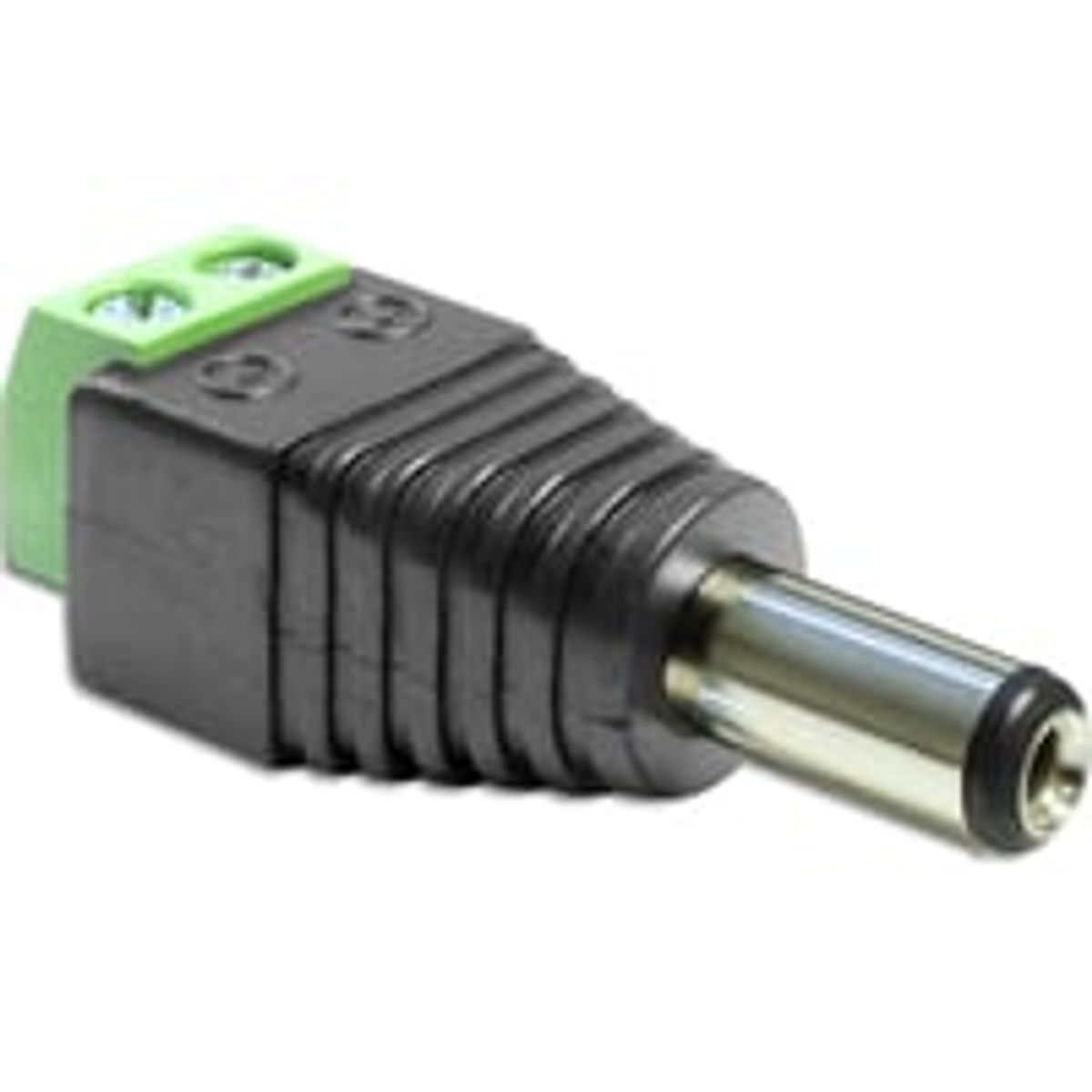 DeLOCK DC-terminalblockadapter, 2,1x5,5x11mm, plus i midten