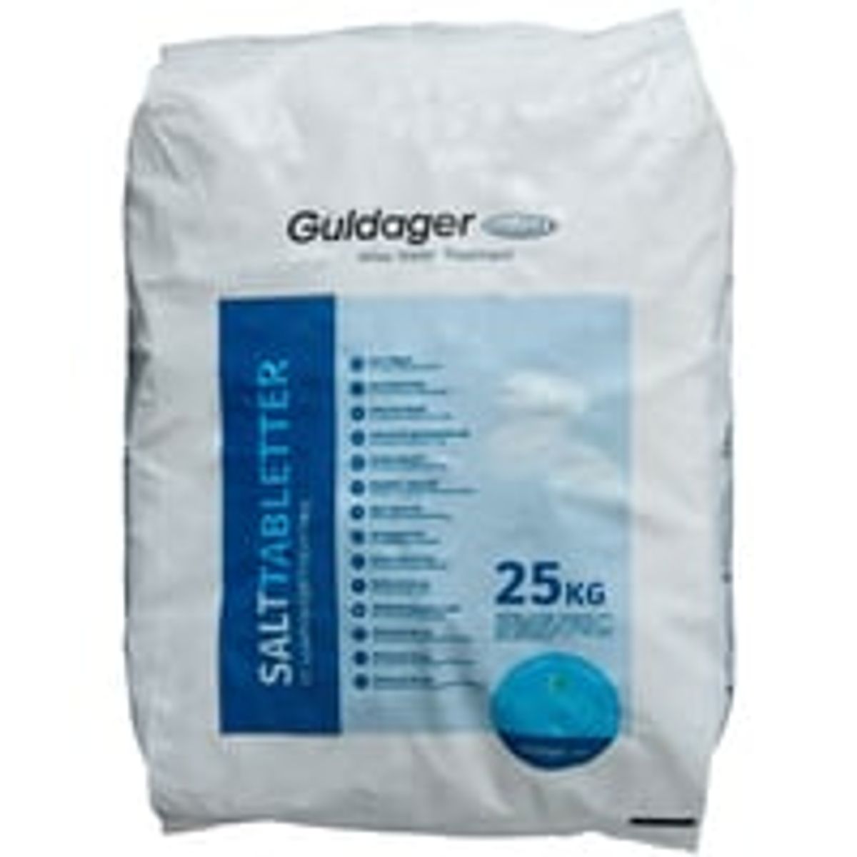 Salt til bldgringsanlg, 25 kg i pose - Guldager