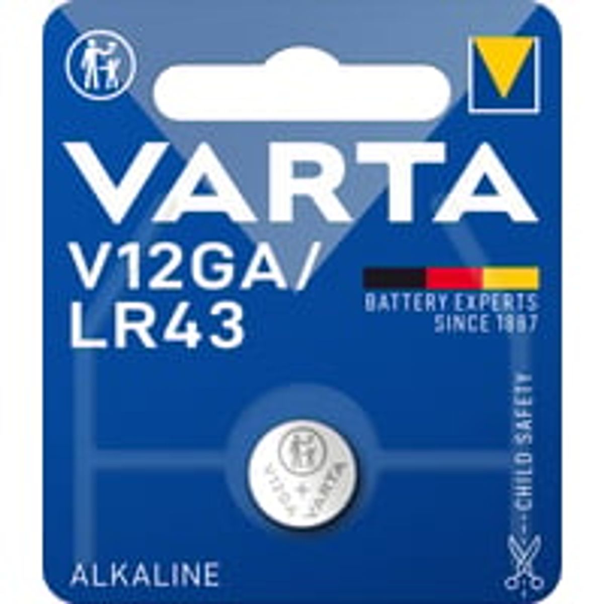 Varta batteri V12GA LR43 1-STK